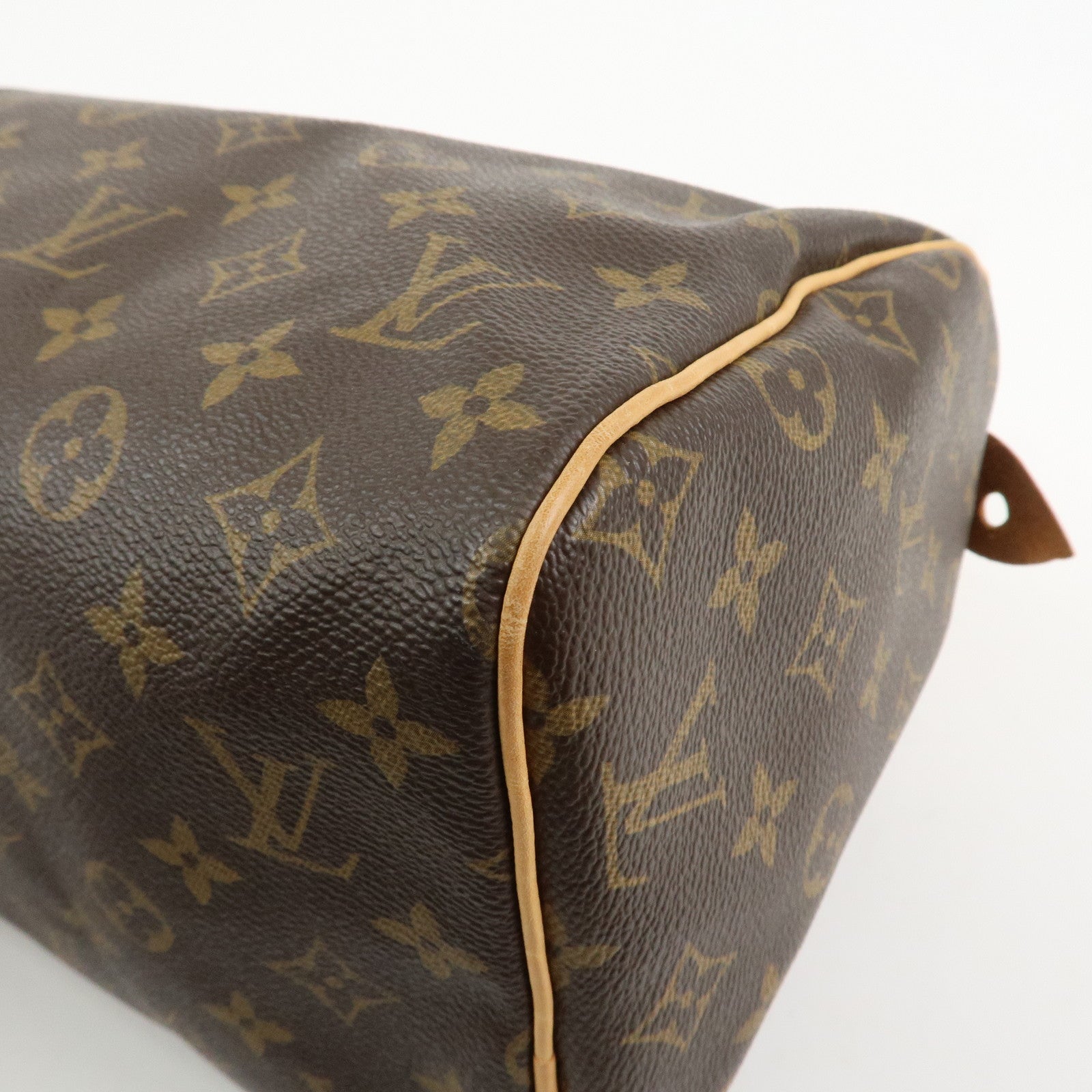 Louis Vuitton Monogram Speedy 30 Boston Bag Hand Bag Brown M41526