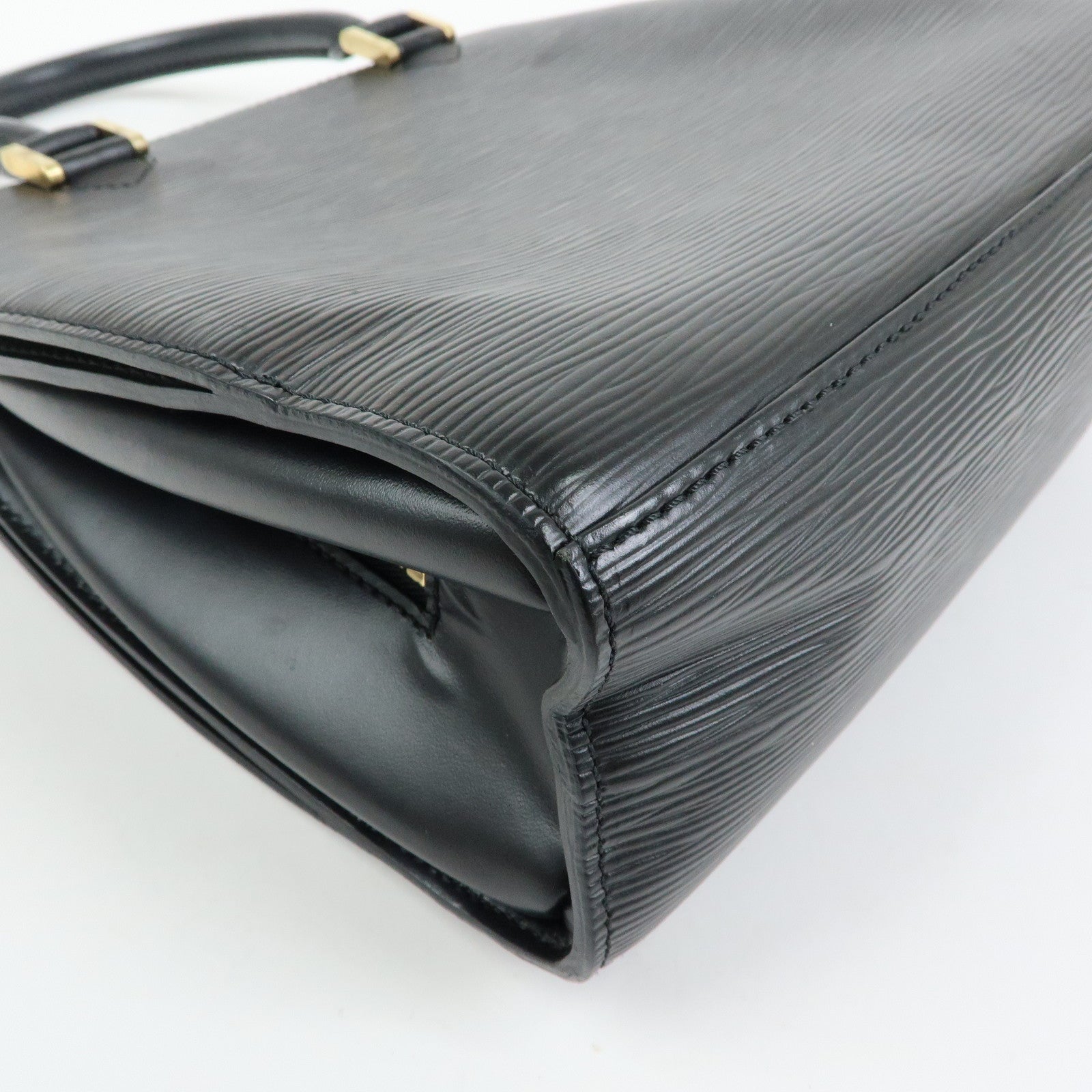 Louis Vuitton Epi Leather Pont Neuf Hand Bag Noir Black M52052