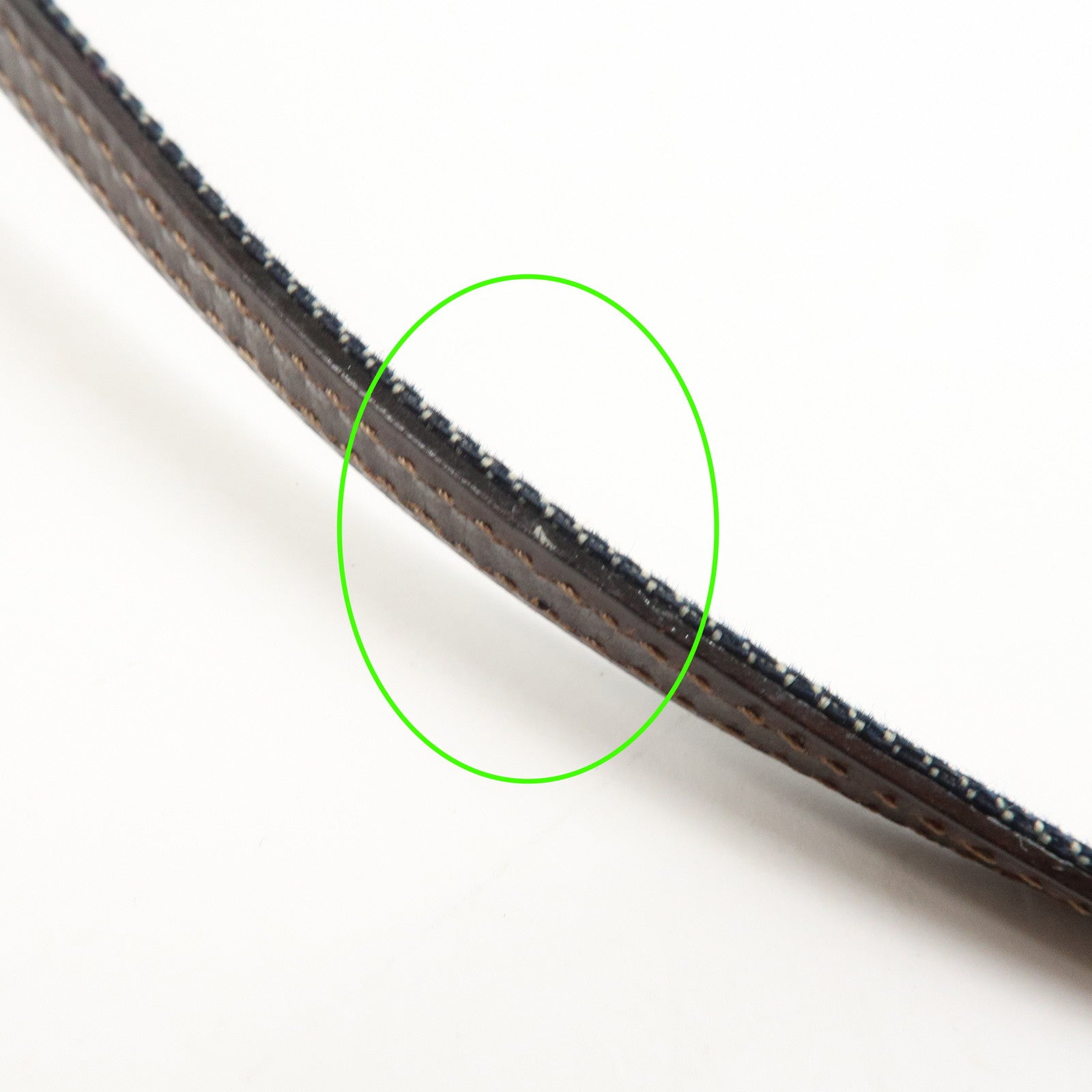 FENDI Denim Shoulder Bag Hand Bag Navy 26736