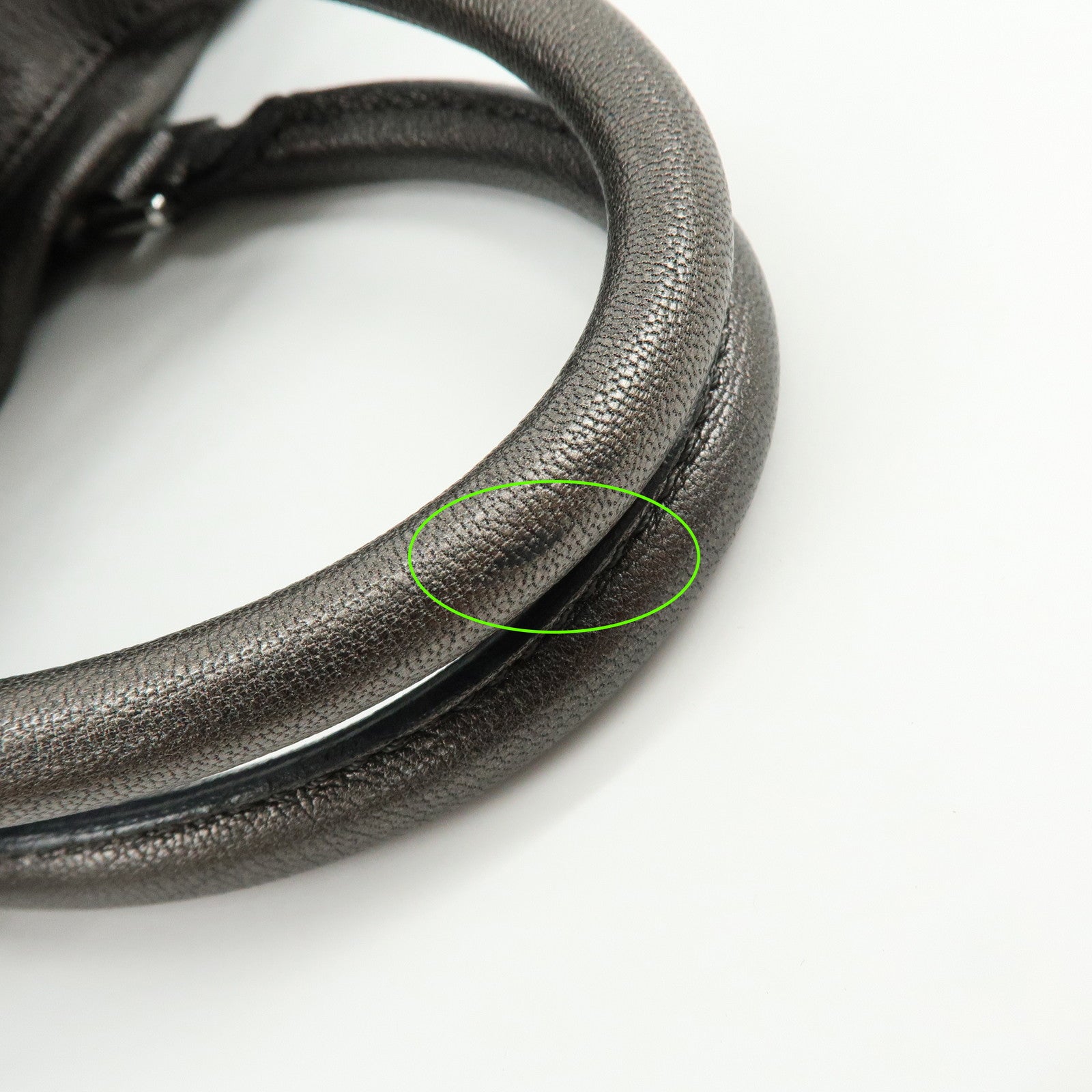 LOEWE Anagram Leather 2Way Bag Hand Bag Shoulder Bag Bronze