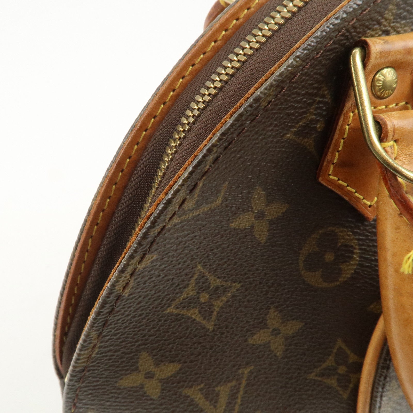 Louis Vuitton Monogram Canvas Ellipse PM Hand Bag Brown M51127