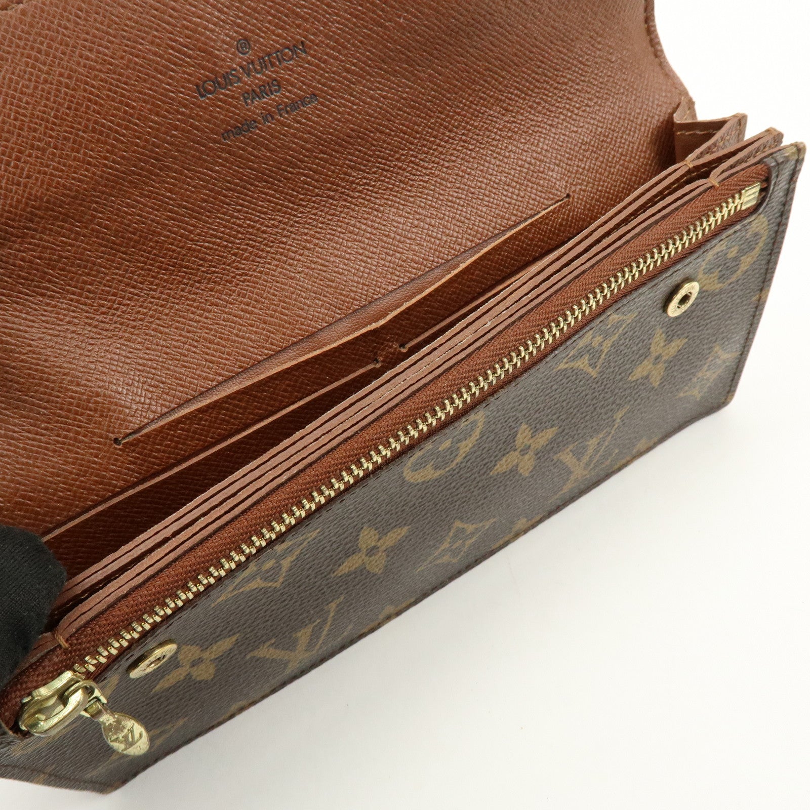 Louis Vuitton Monogram Portefeuille Accordion Long Wallet M58008