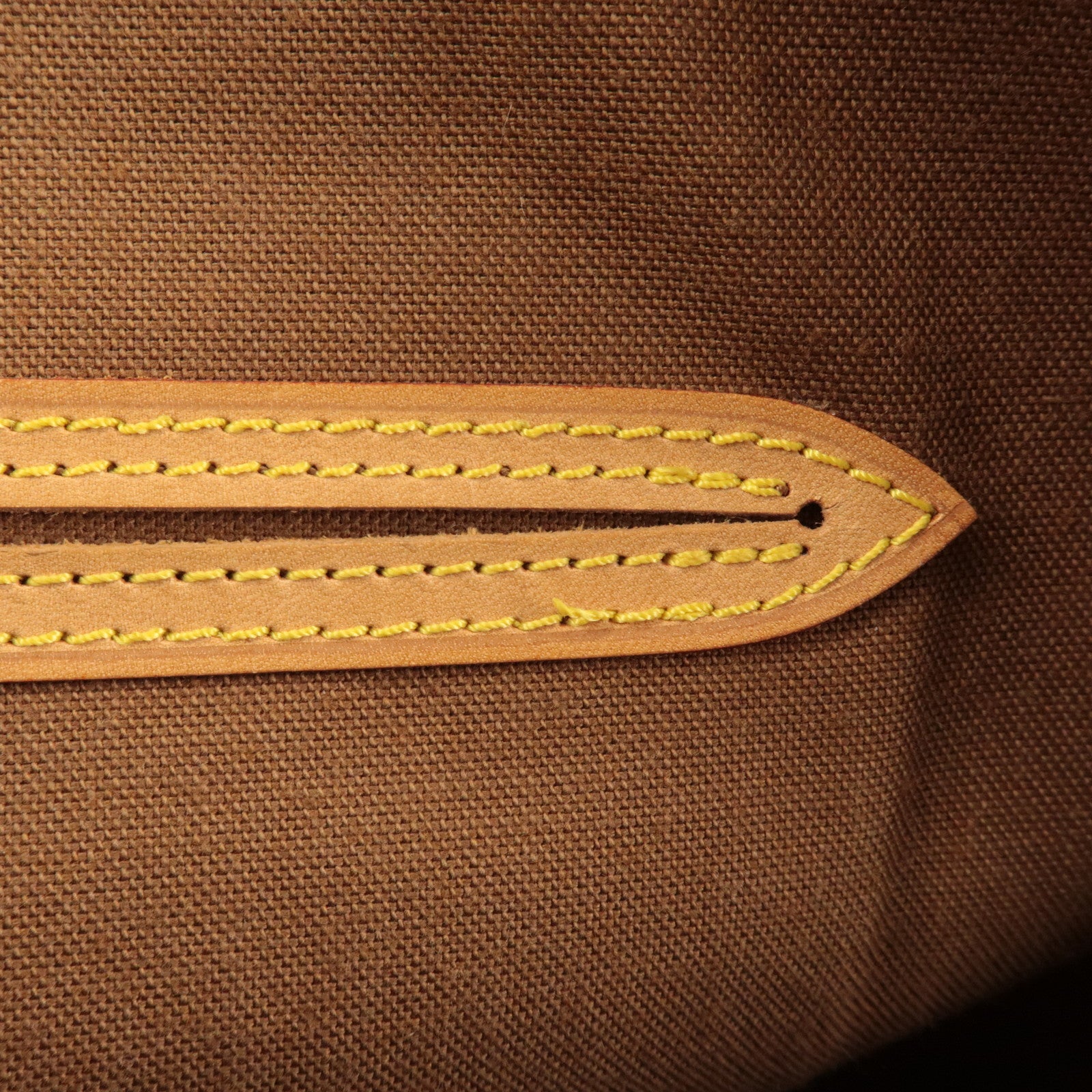 Louis Vuitton Monogram Alma Hand Bag Brown M51130 Used