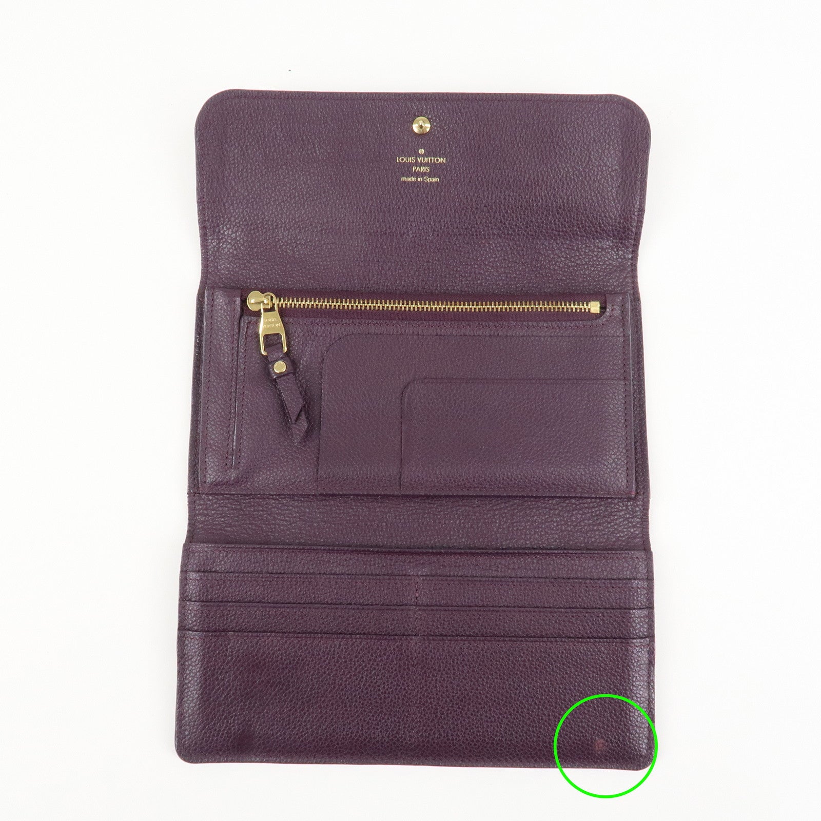 Louis Vuitton Monogram Empreinte Portefeuille Virtuose Wallet M60294 Used