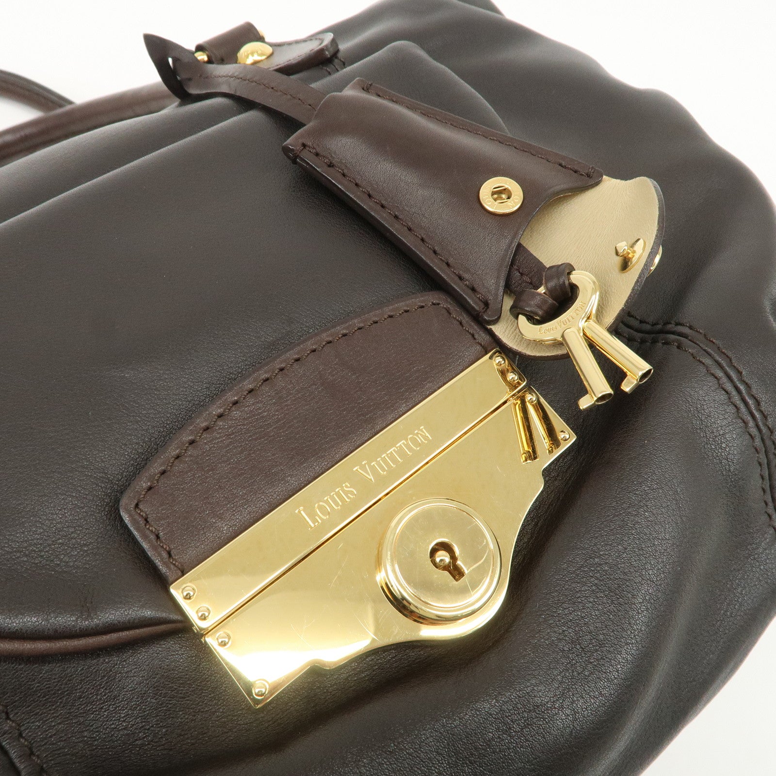 Louis Vuitton Leather Sac Louis VIP Customer Limited SPO Hand Bag