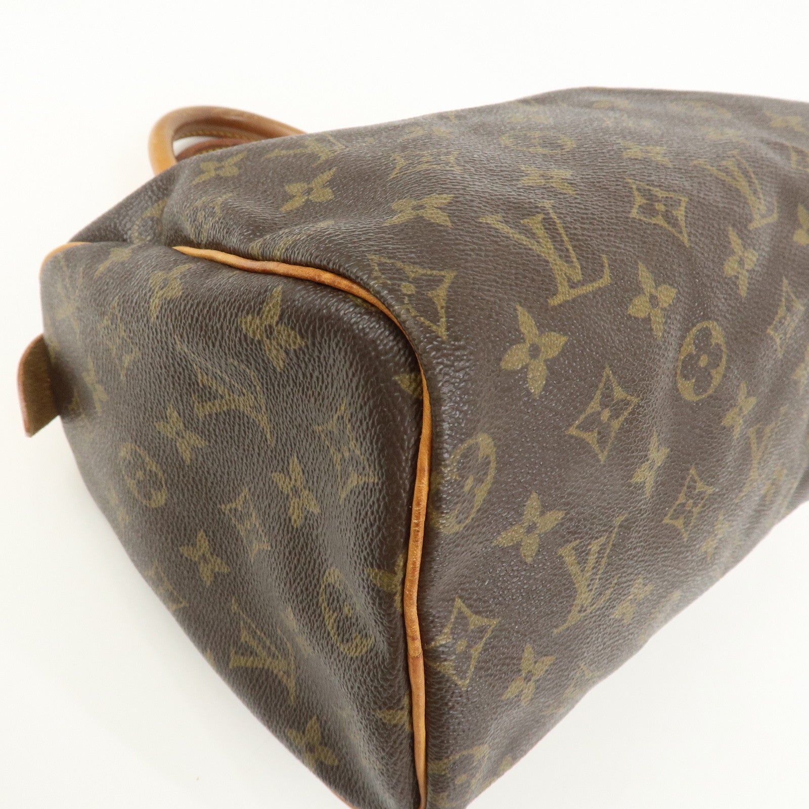 Louis Vuitton Monogram Speedy 25 Boston Bag Hand Bag Brown M41528