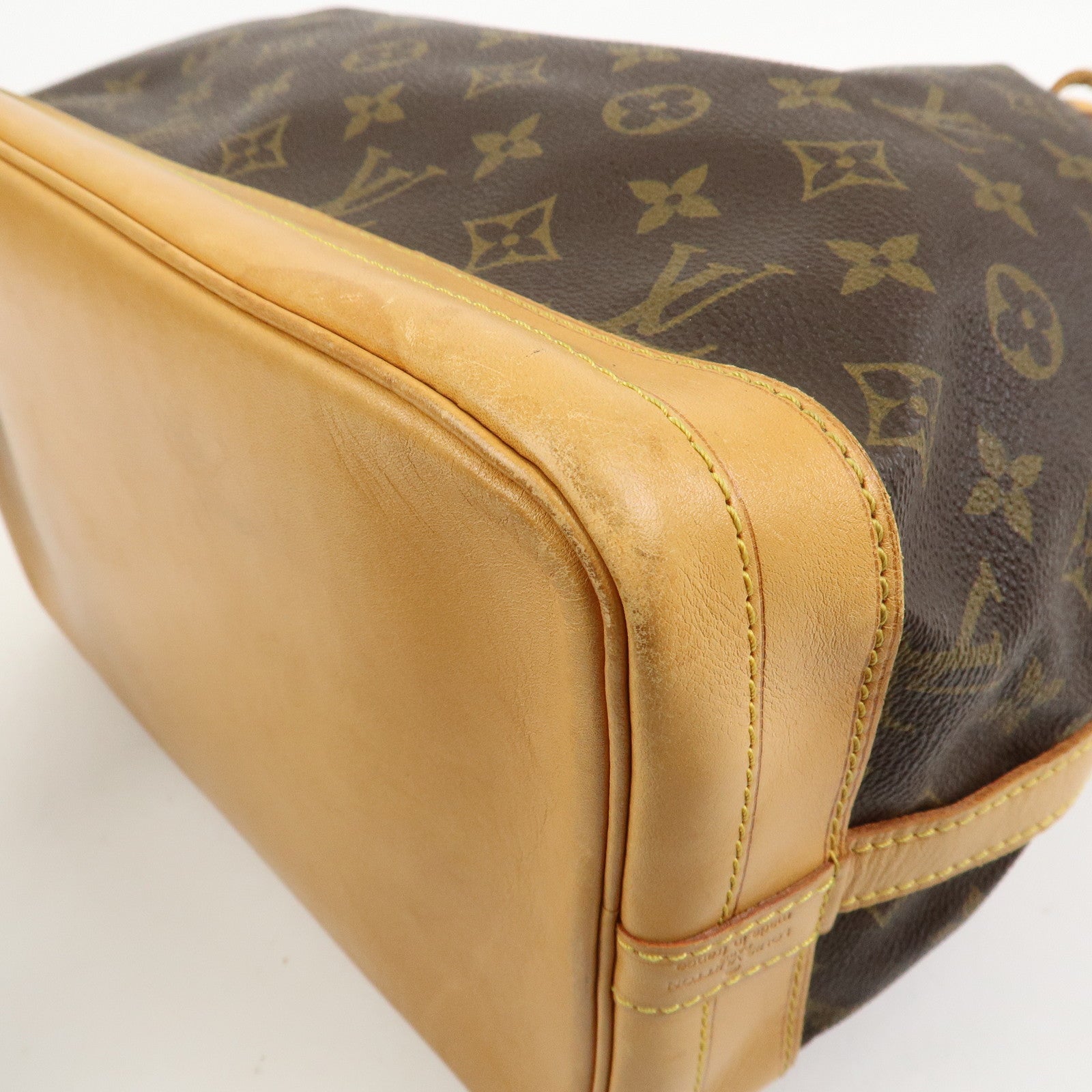 Louis Vuitton Monogram Noe Shoulder Bag Hand Bag Brown M42224