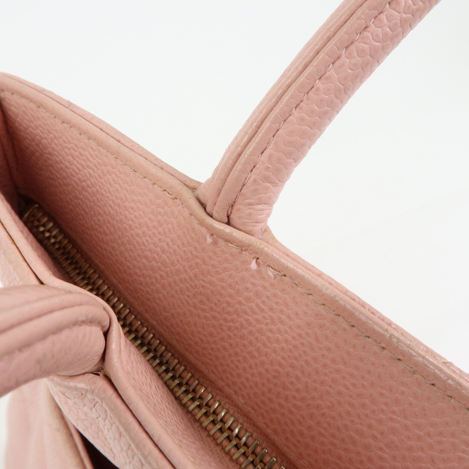 CHANEL Matelasse COCO Mark Medallion Tote Bag Hand Bag Pink A01804