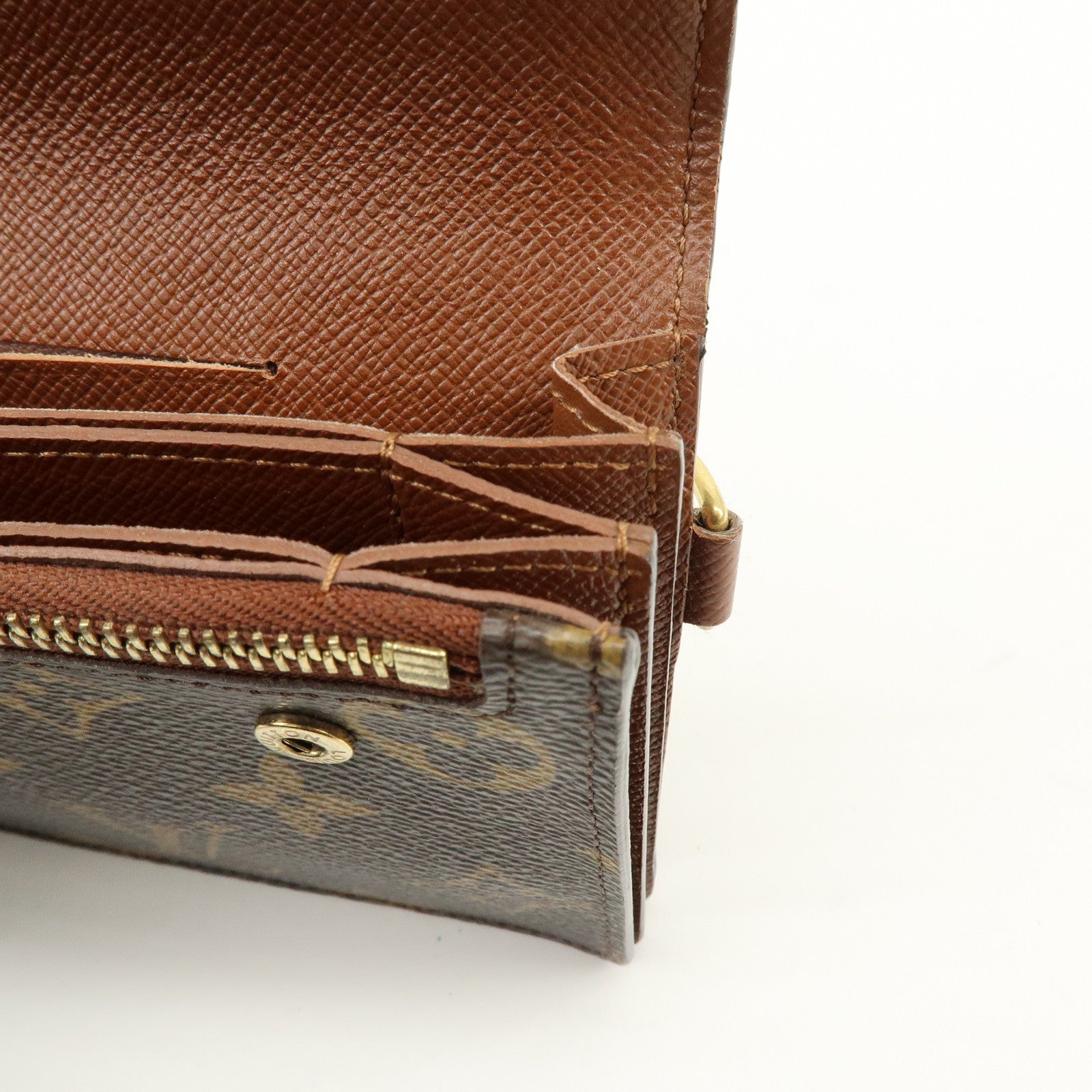 Louis Vuitton Monogram Portefeuille Accordion Long Wallet M58008