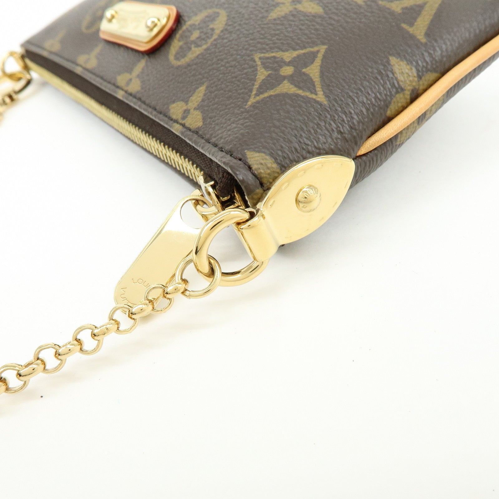 Louis Vuitton Monogram Pochette Milla MM Chain Hand Bag M60094