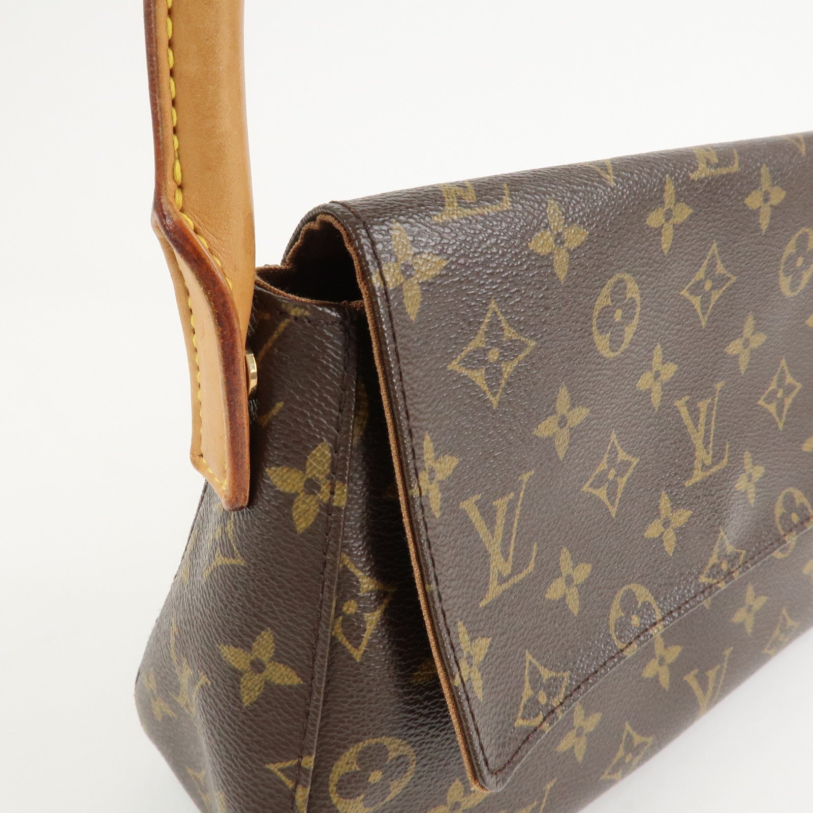 Louis Vuitton Monogram Mini Looping Shoulder Bag Brown M51147