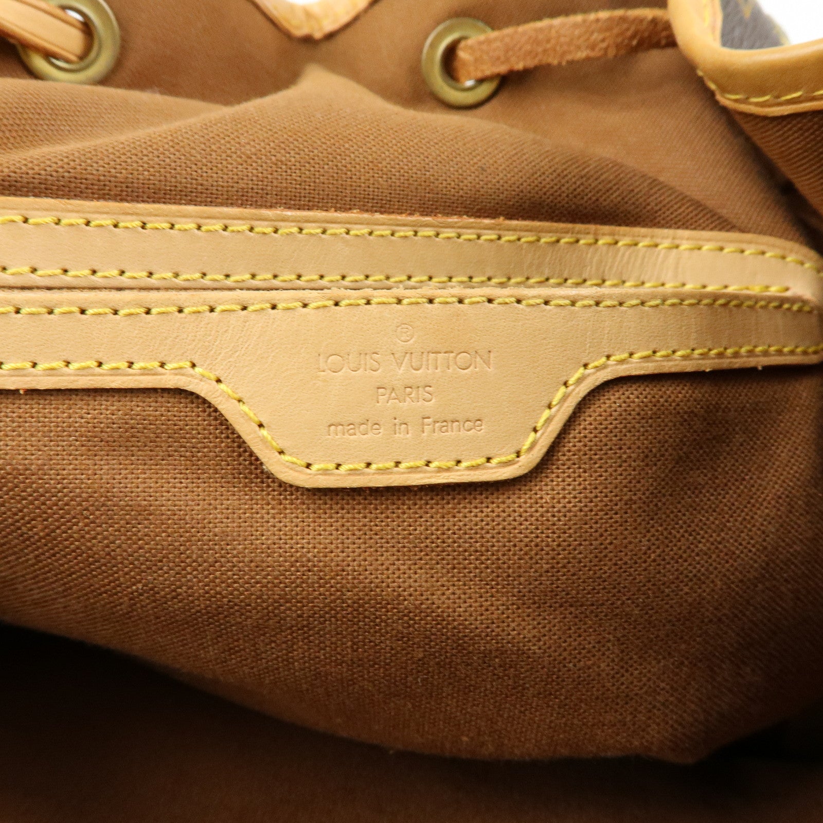 Louis Vuitton Monogram Montsouris GM Backpack Rucksack Brown M51135
