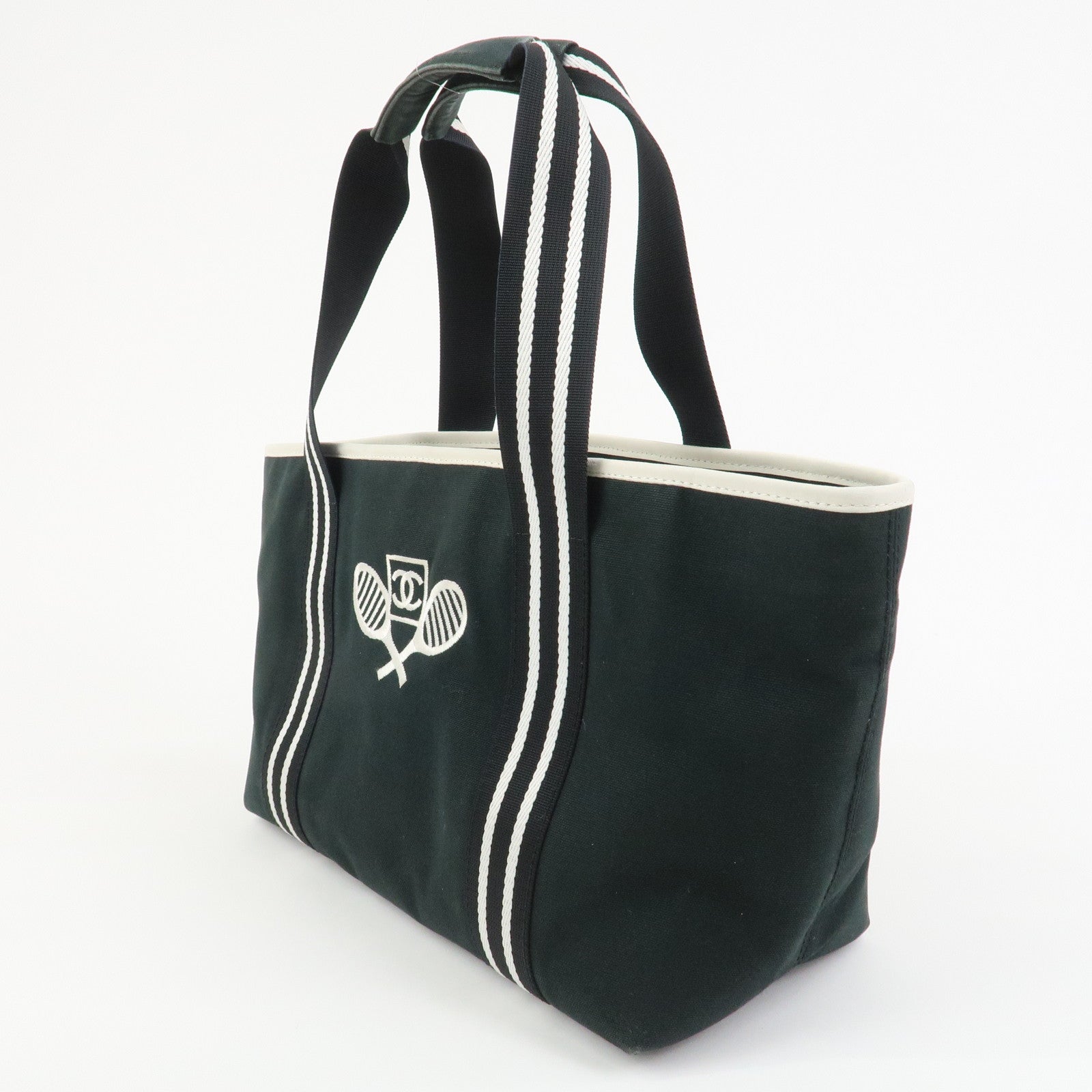 CHANEL Chanel Sports COCO Mark Tote Bag Shoulder Bag Hand Bag Black