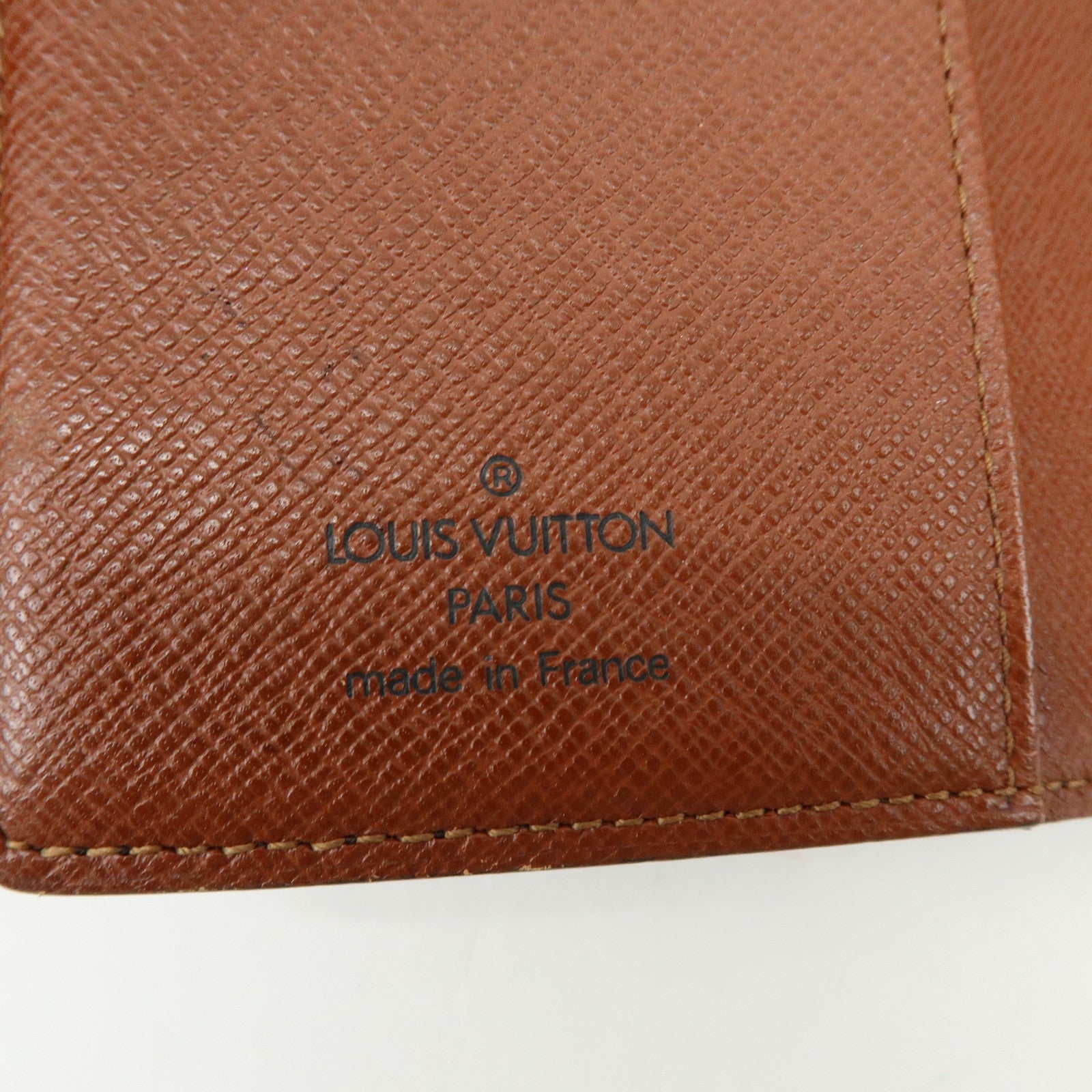 Louis Vuitton Monogram Agenda PM Planner Cover Brown R20005
