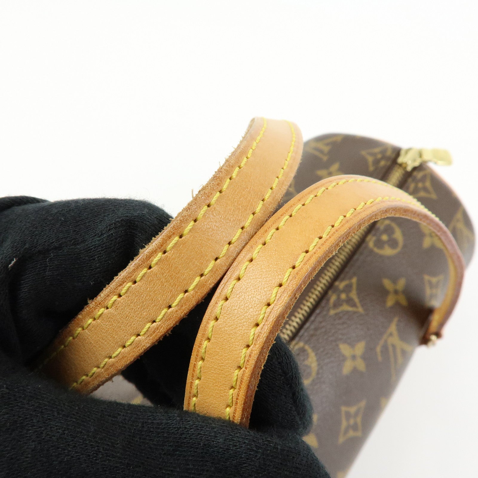 Louis Vuitton Monogram Papillon 26 Hand Bag Brown M51386