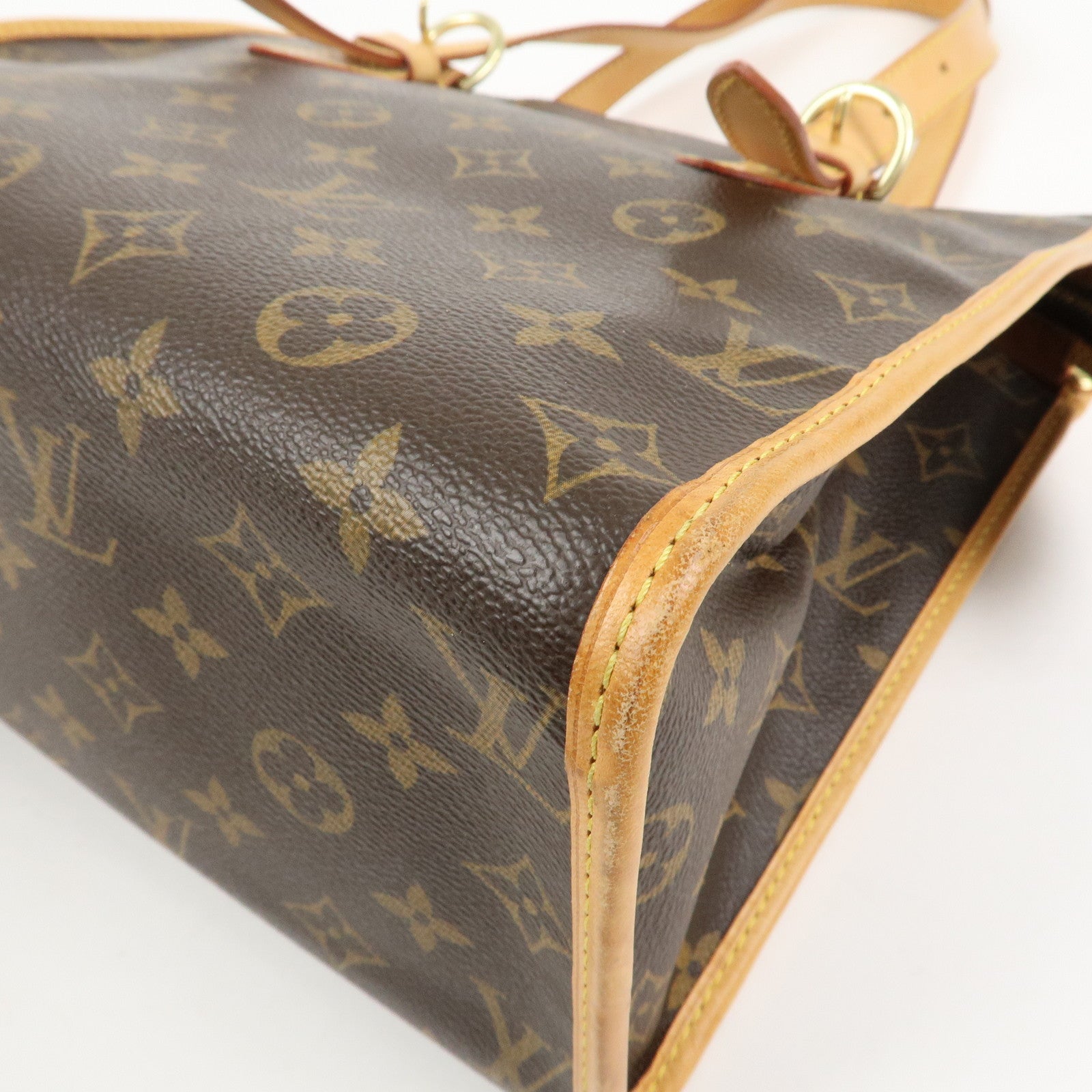Louis Vuitton Monogram Popincourt Haut Shoulder Bag Brown M40007
