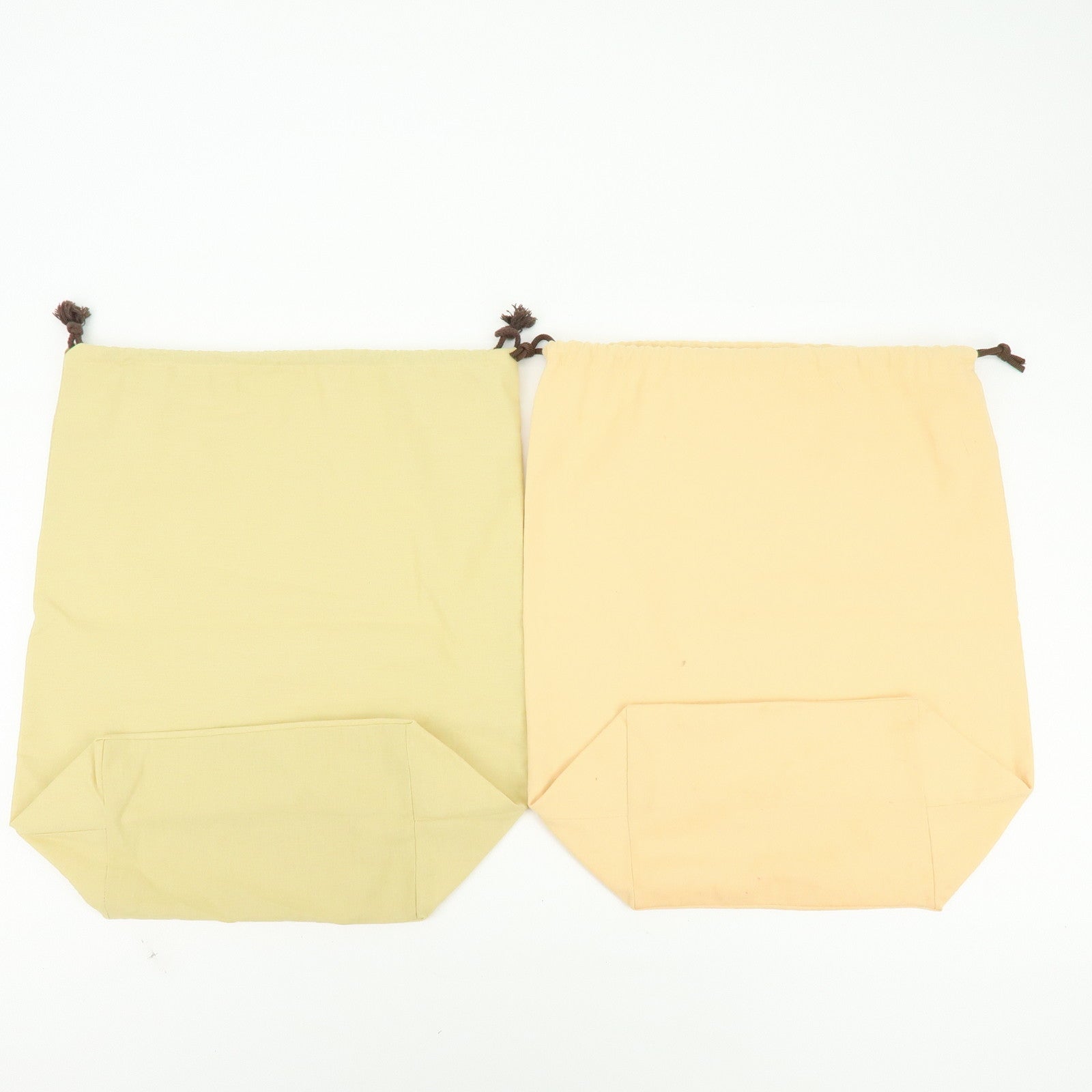 Louis Vuitton Set of 12 Dust Bag Storage Bag Drawstring Style Beige