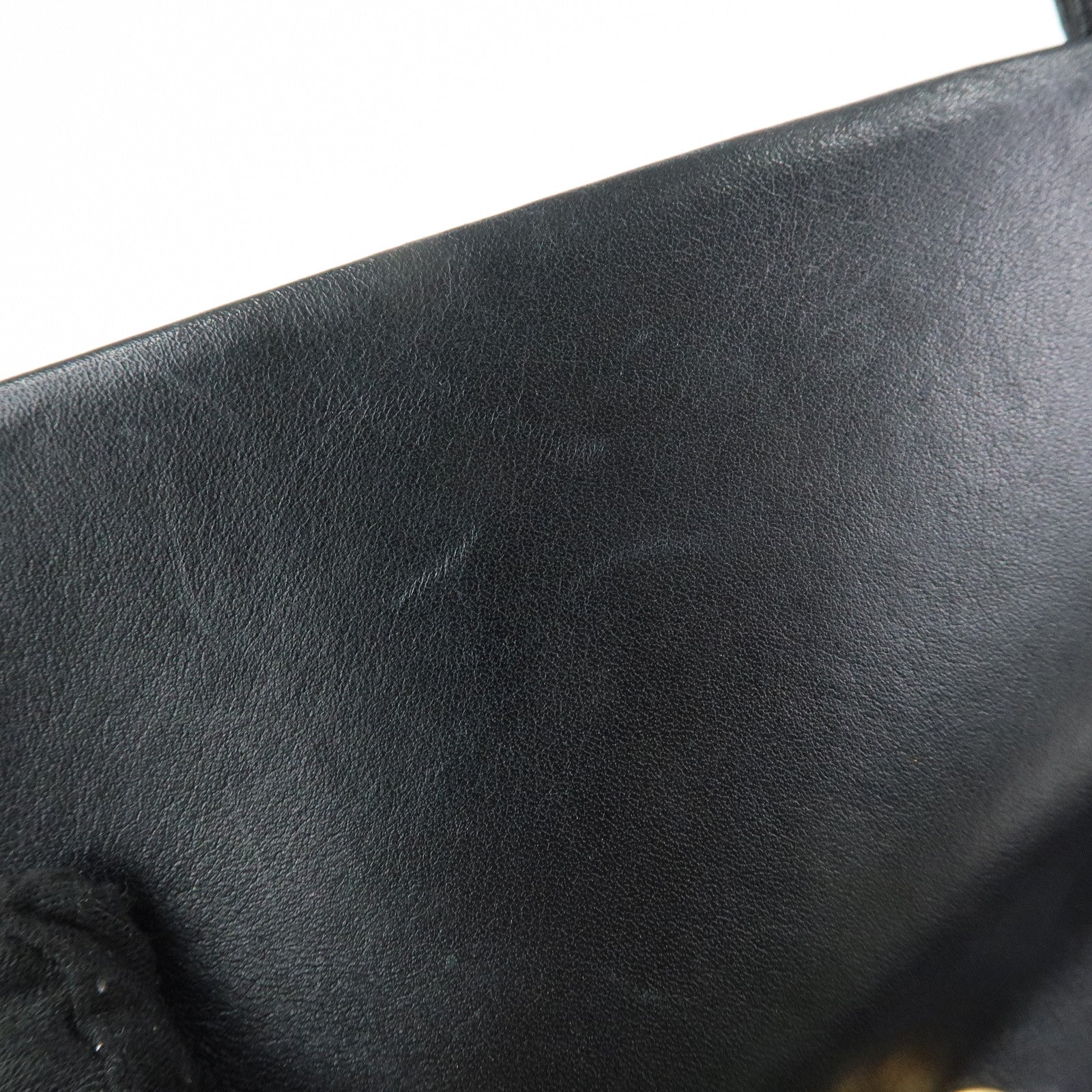 CHANEL Matelasse COCO Mark Chain Lamb Skin Shoulder Bag A01094