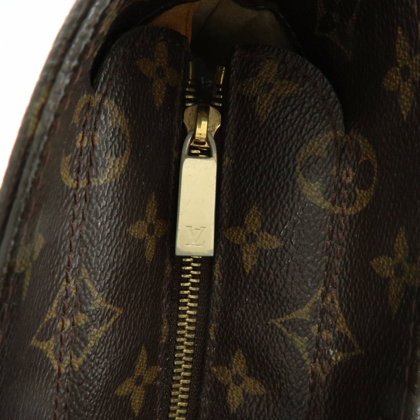 Louis Vuitton Monogram Luco Tote Bag Shoulder Bag Brown M51155
