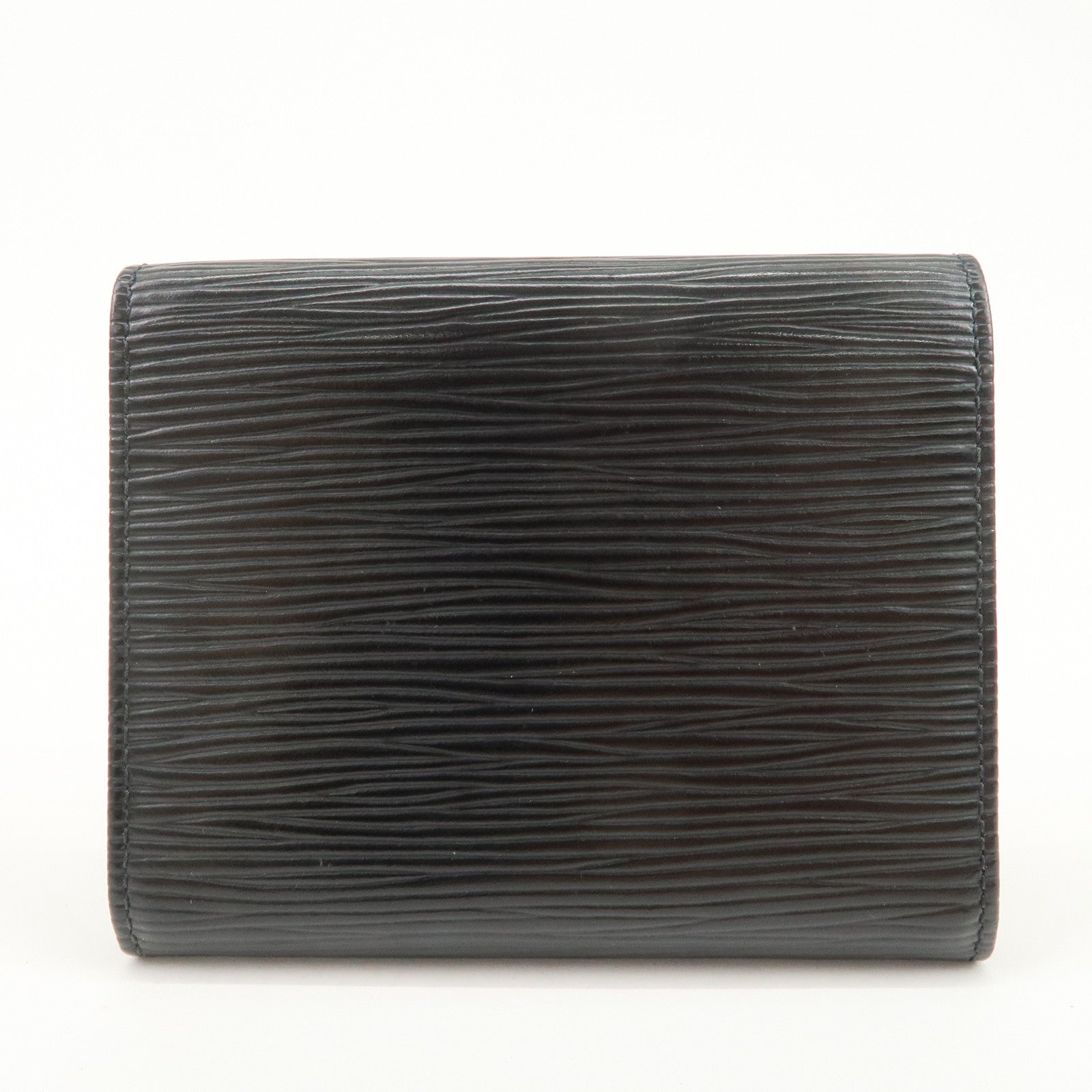 Louis Vuitton Epi Porte 12 Cartes Credit Card Case Noir M63472