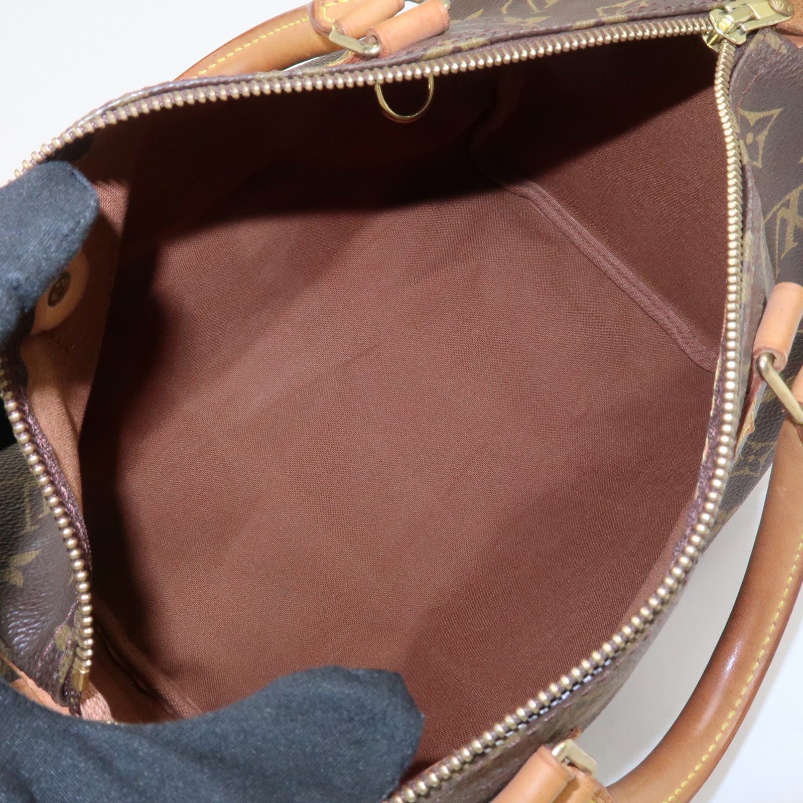 Louis Vuitton Monogram Speedy 30 Boston Bag Hand Bag Brown M41526