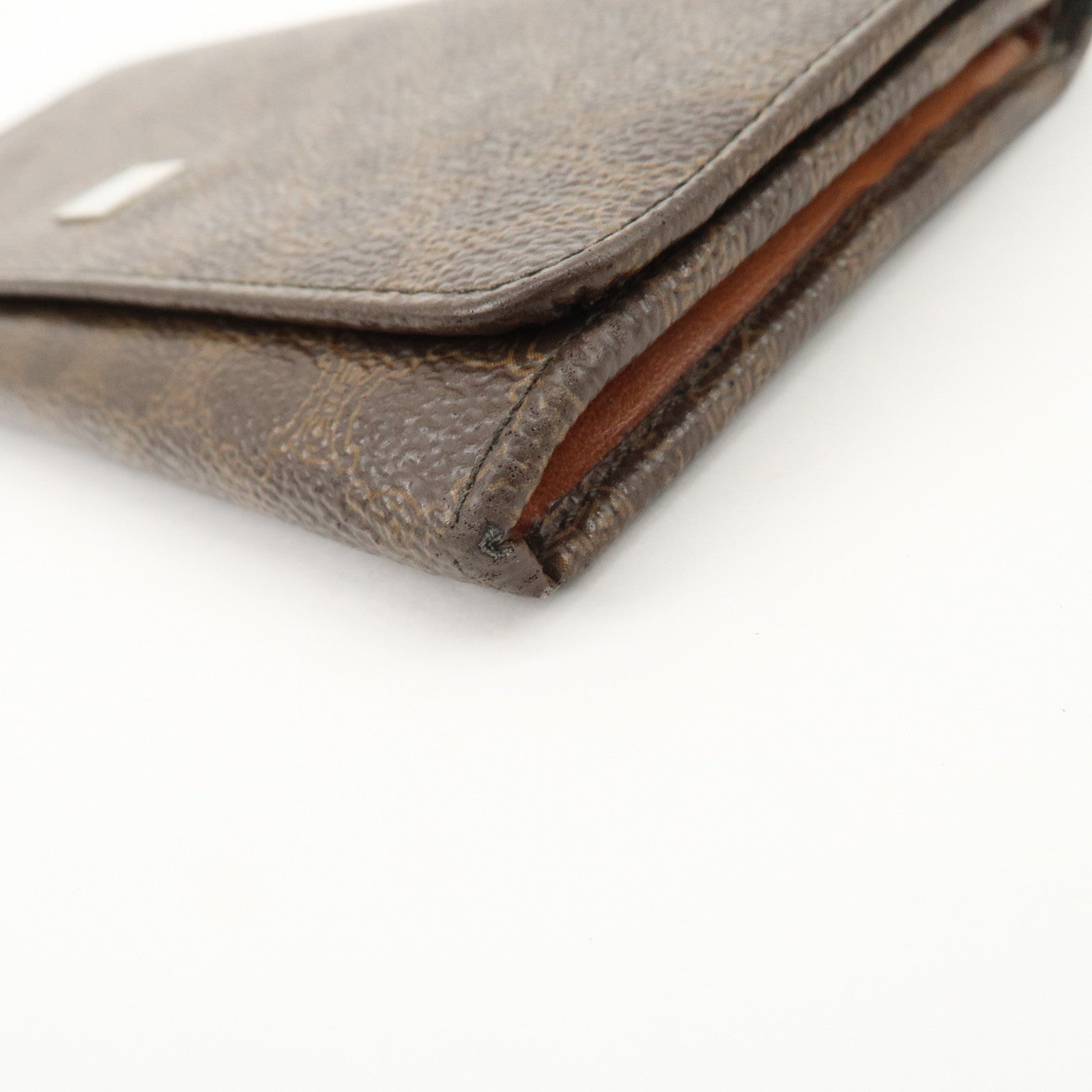 Celine Macadam Set of 2 PVC Long Wallet Brown Black