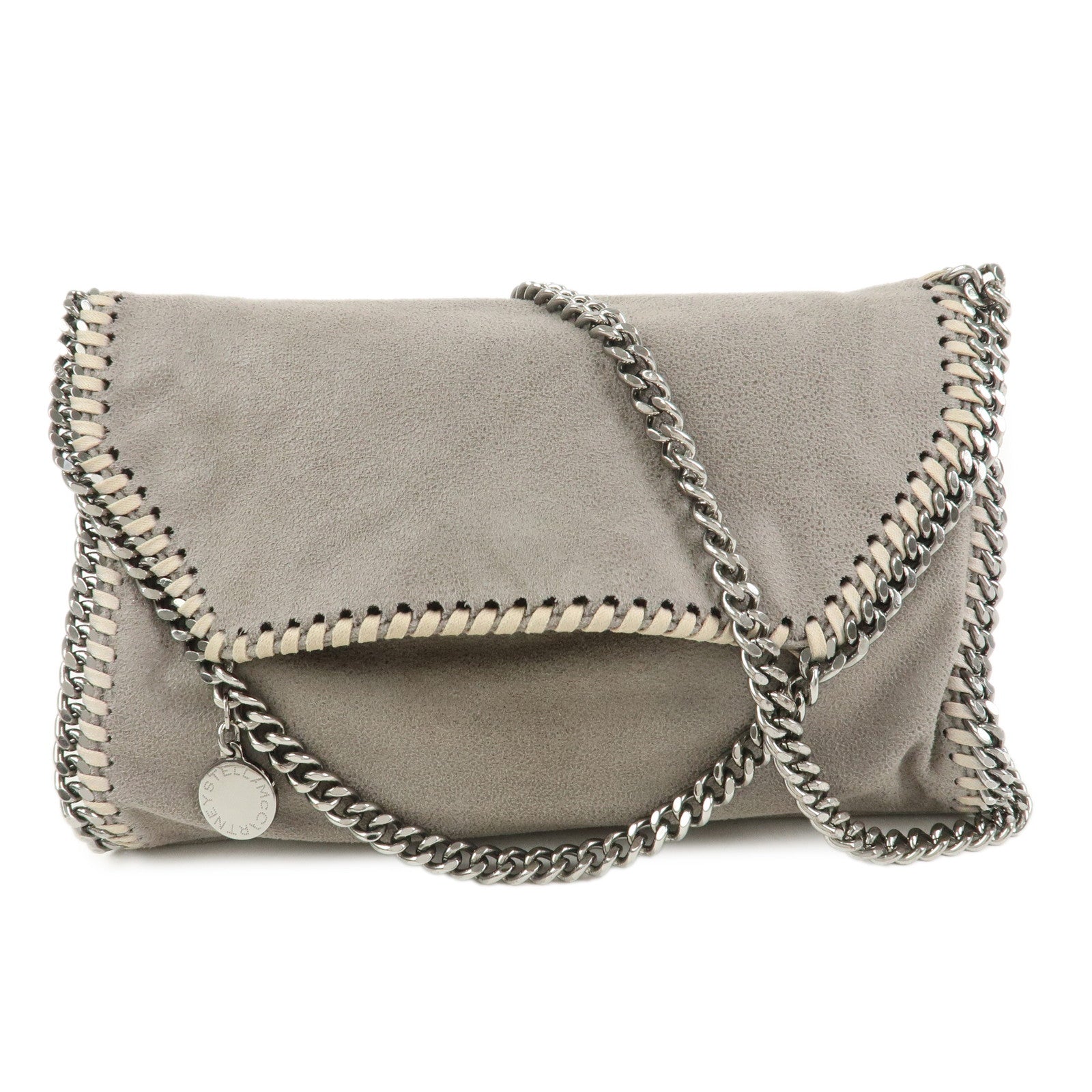 STELLA MCCARTNEY Falabella Mini Shoulder Bag Grey