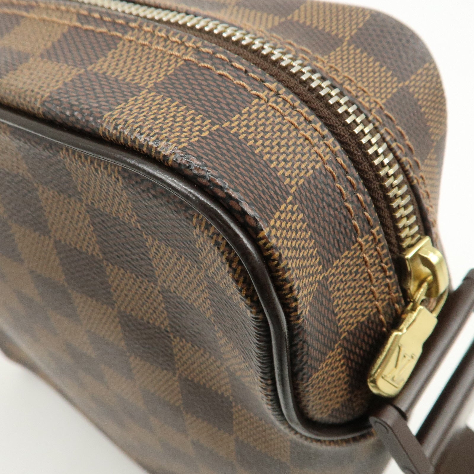 Louis Vuitton Damier Olaf PM Crossbody Shoulder Bag Brown N41442