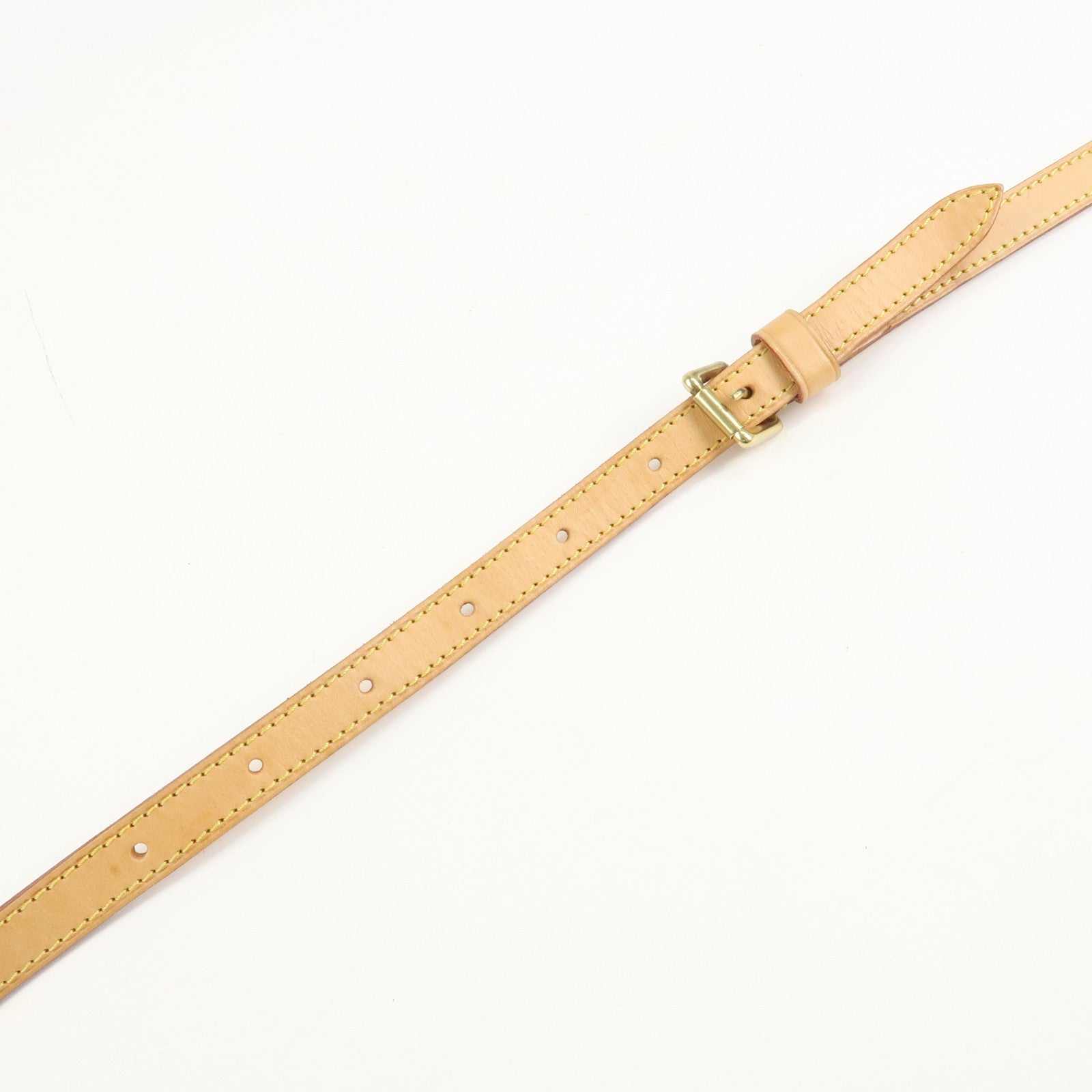 Louis Vuitton Adjustable Shoulder Strap Nume Leather 120cm J52312 Used