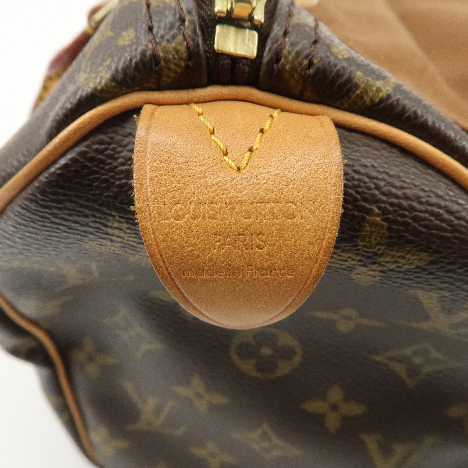 Louis Vuitton Monogram Speedy 25 Hand Bag Boston Bag M41528 Used