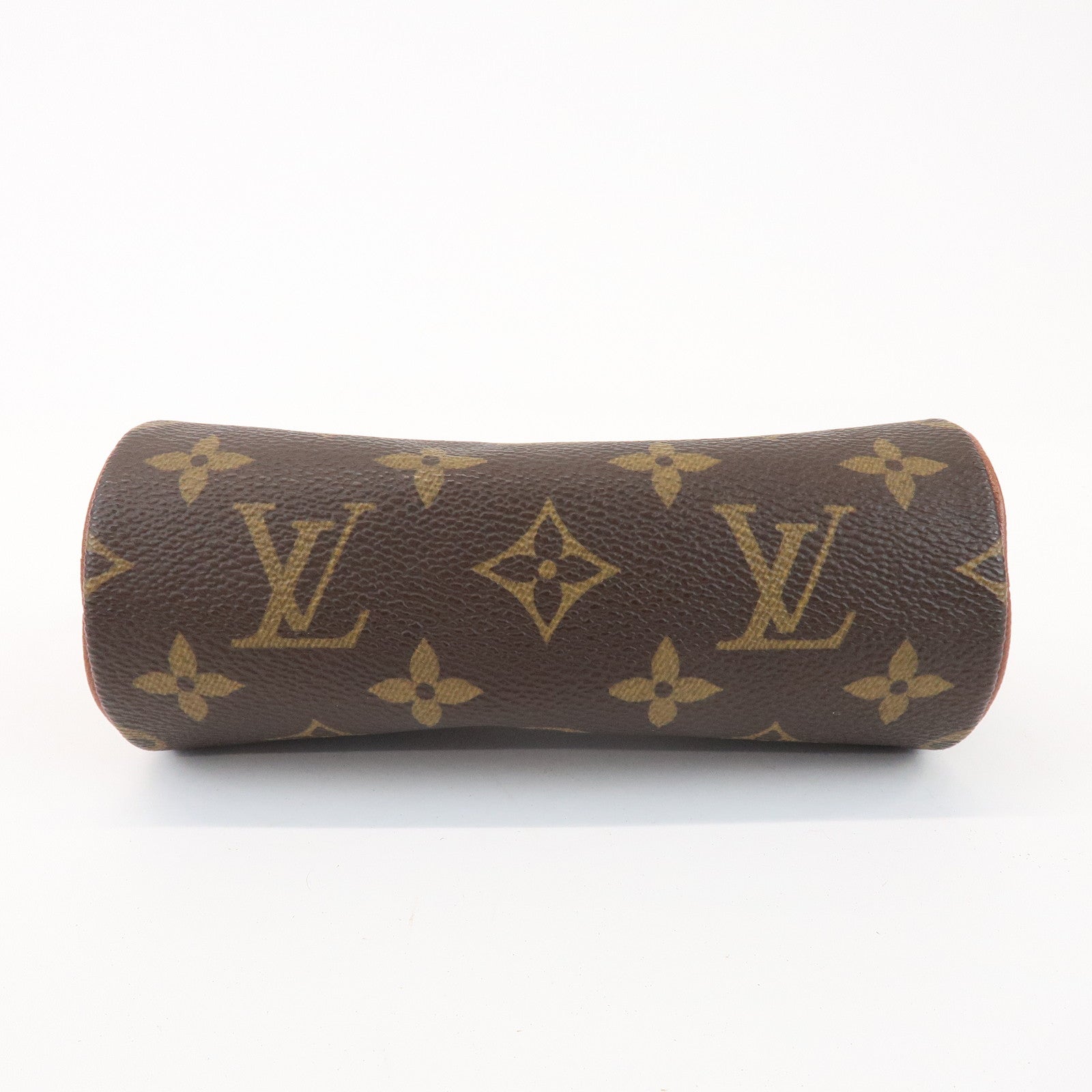 Louis Vuitton Monogram Mini Pouch for Papillon Bag Old Style Brown