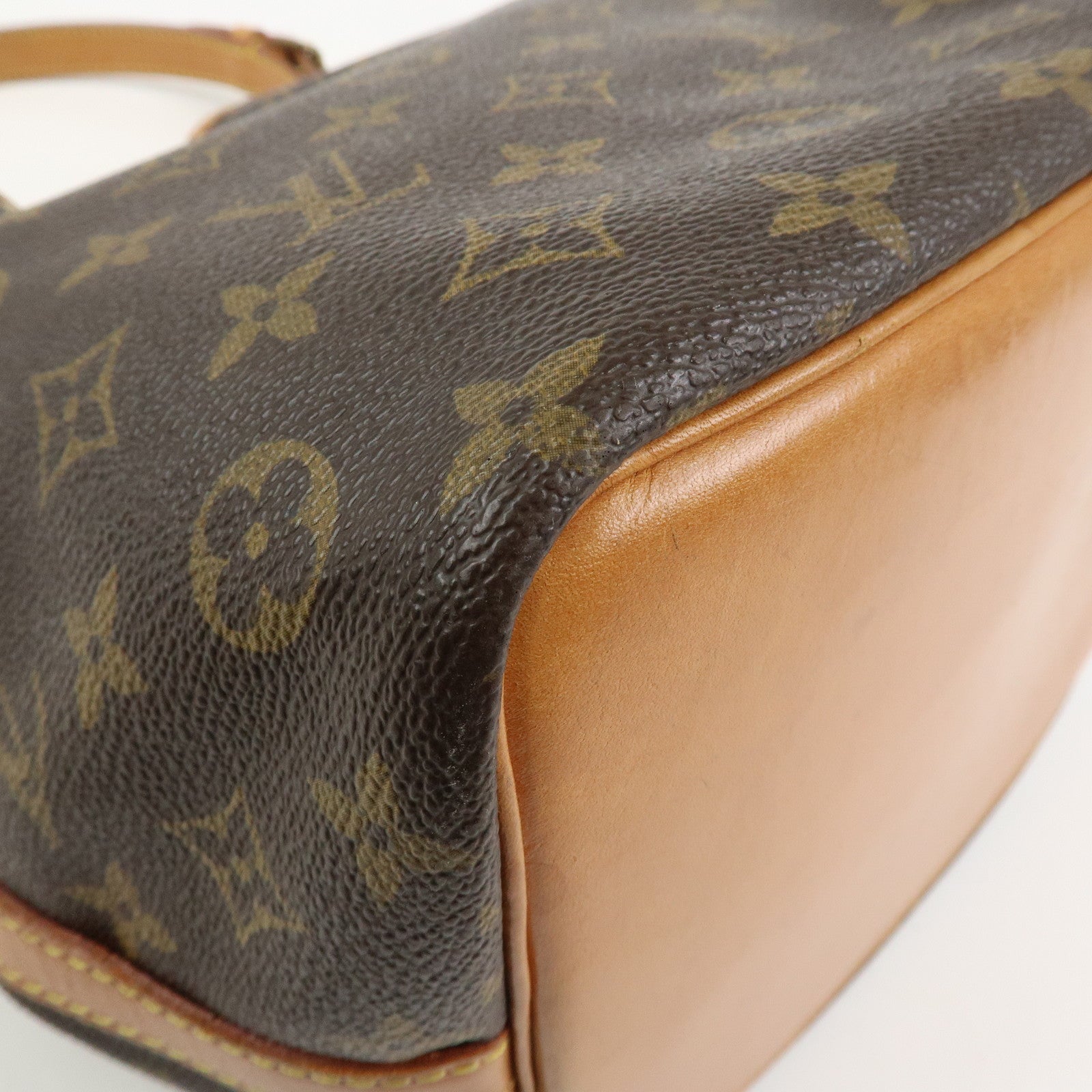 Louis Vuitton Monogram Petit Noe Shoulder Bag Brown M42226