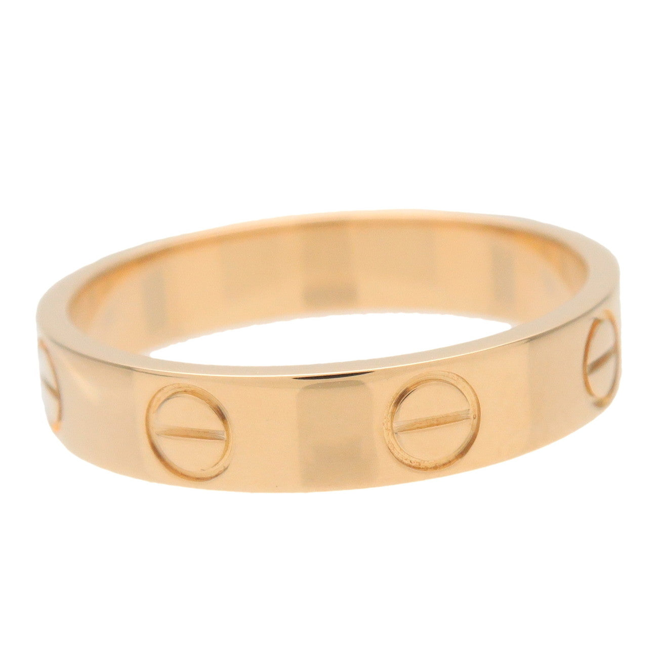 Cartier Mini Love Ring K18 750YG Yellow Gold #49 US5 EU49 HK10.5