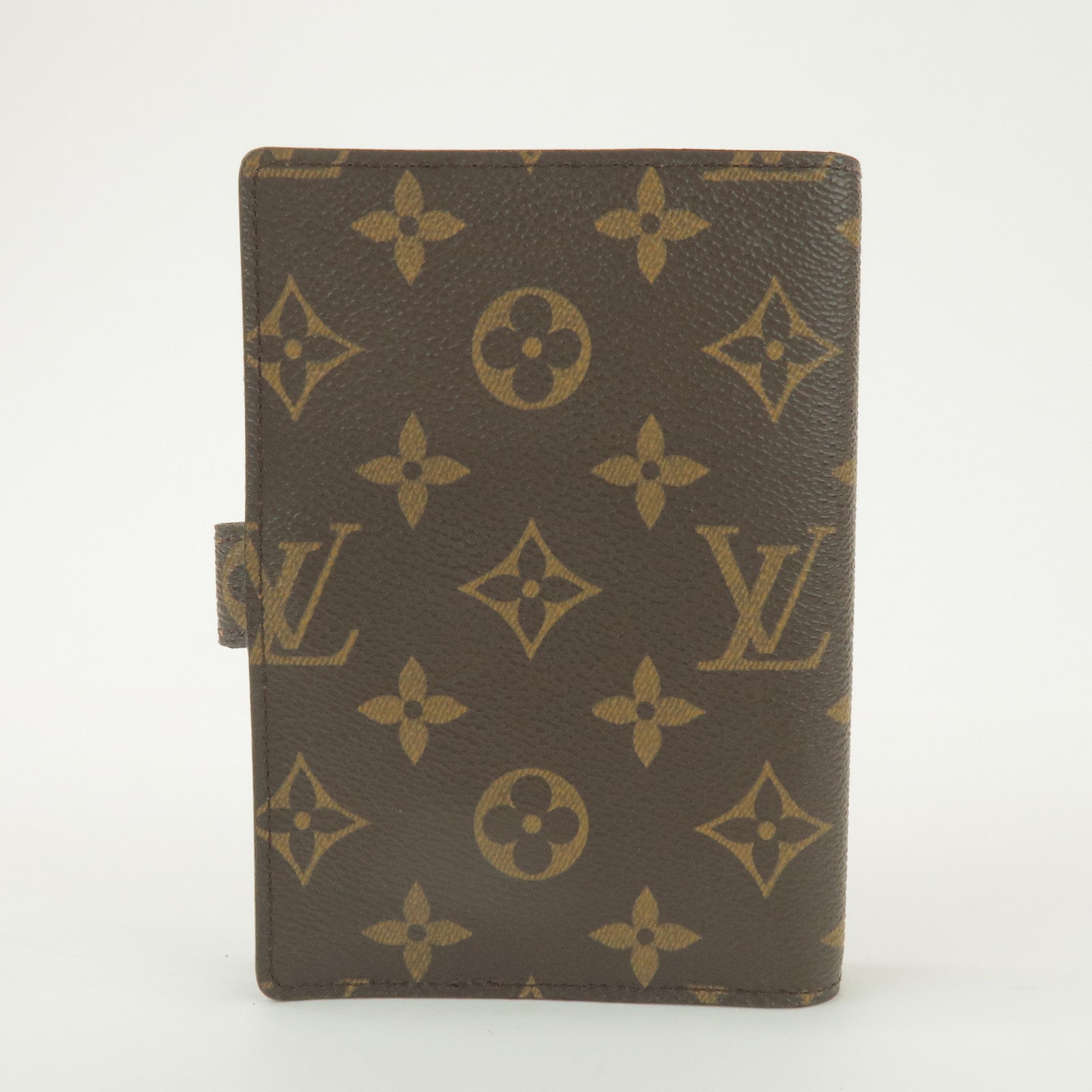 Louis Vuitton Monogram Agenda PM Planner Cover Brown R20005