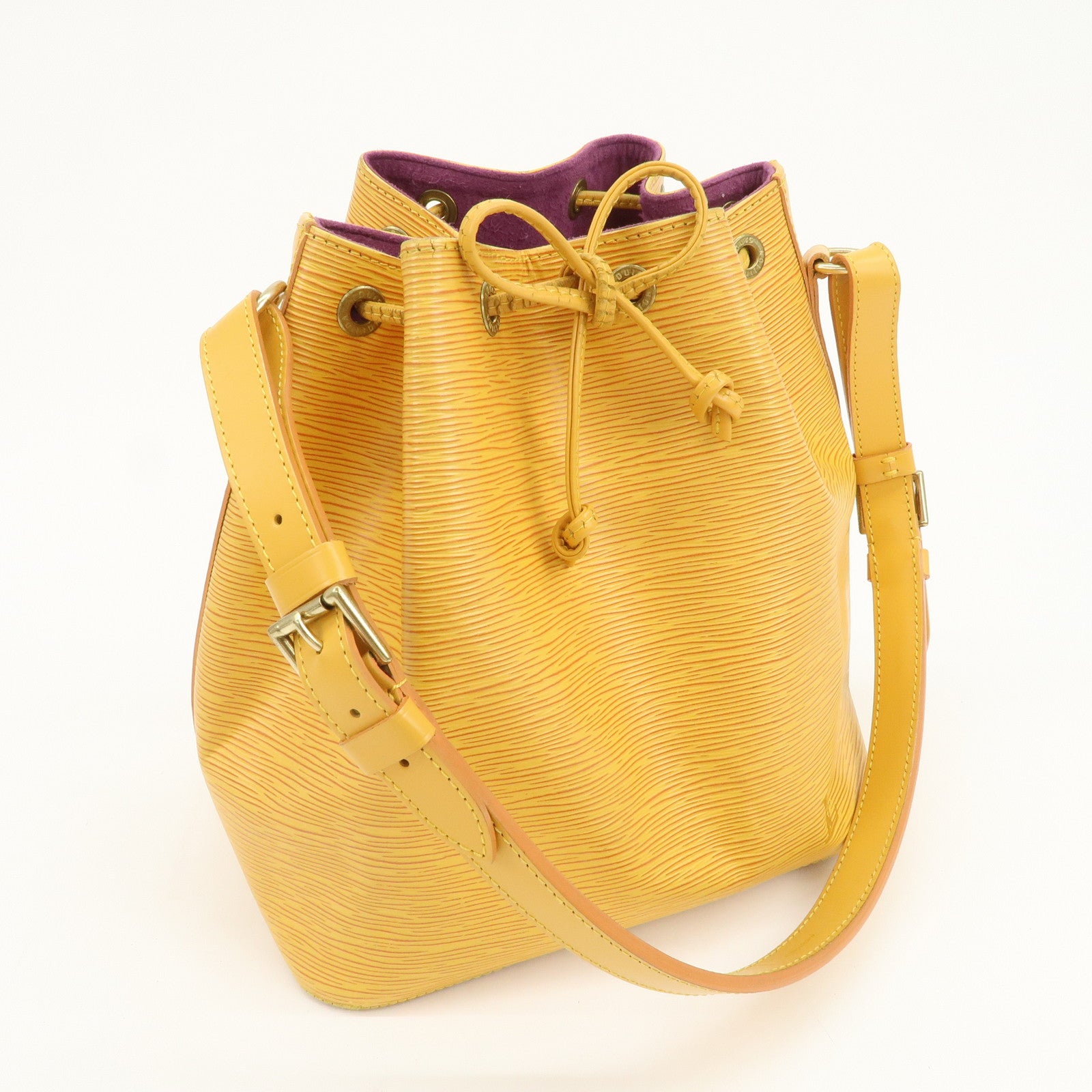Louis Vuitton Epi Petit Noe Shoulder Bag Tassili Yellow M44109