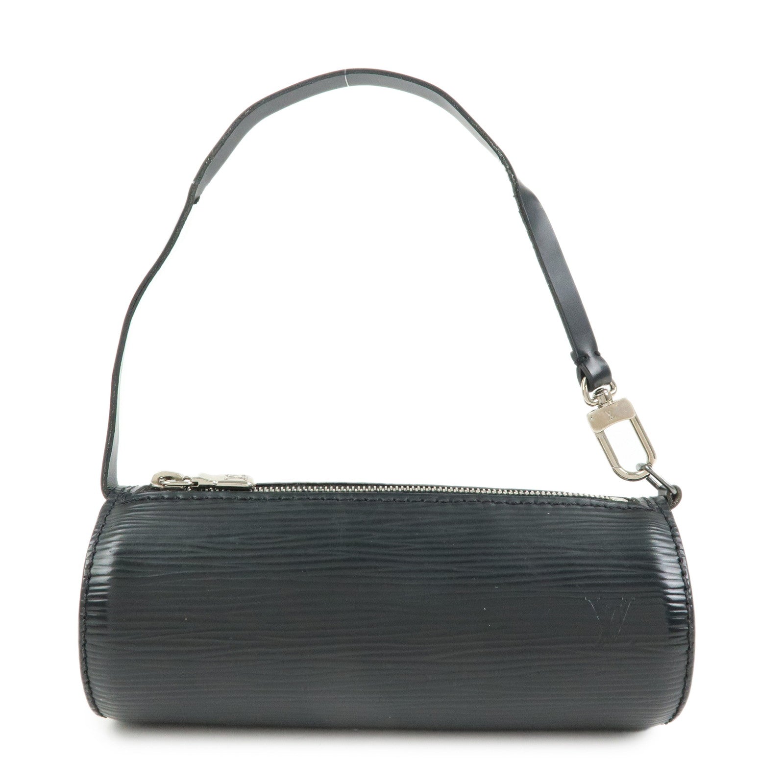 Louis Vuitton Epi Mini Pouch For Soufflot Hand Bag Noir