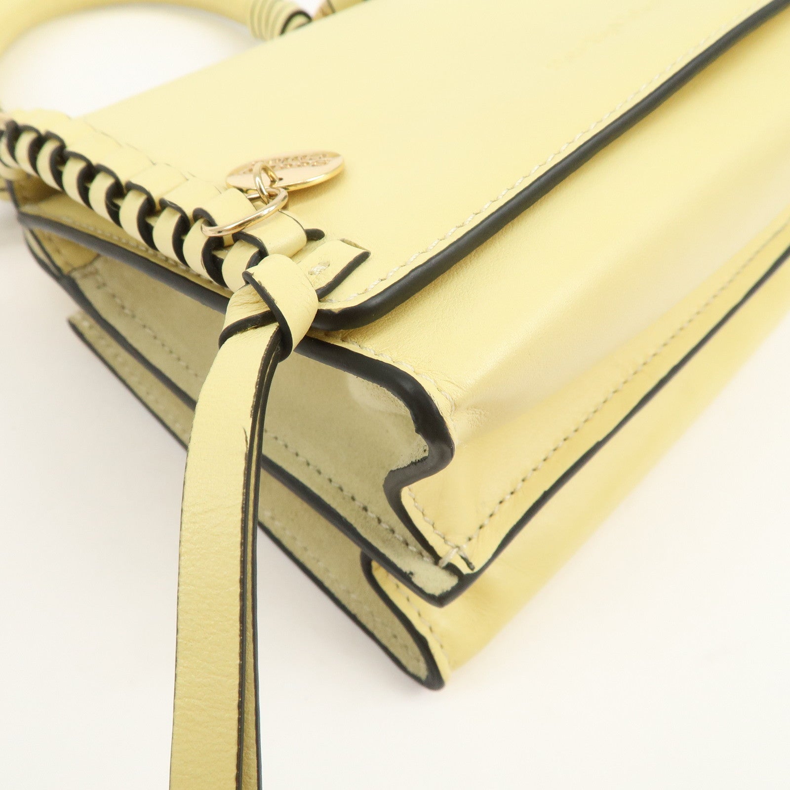 Chloe See By Chloe Tilda Leather 2WAY Bag Hand Bag 01-22-52-65