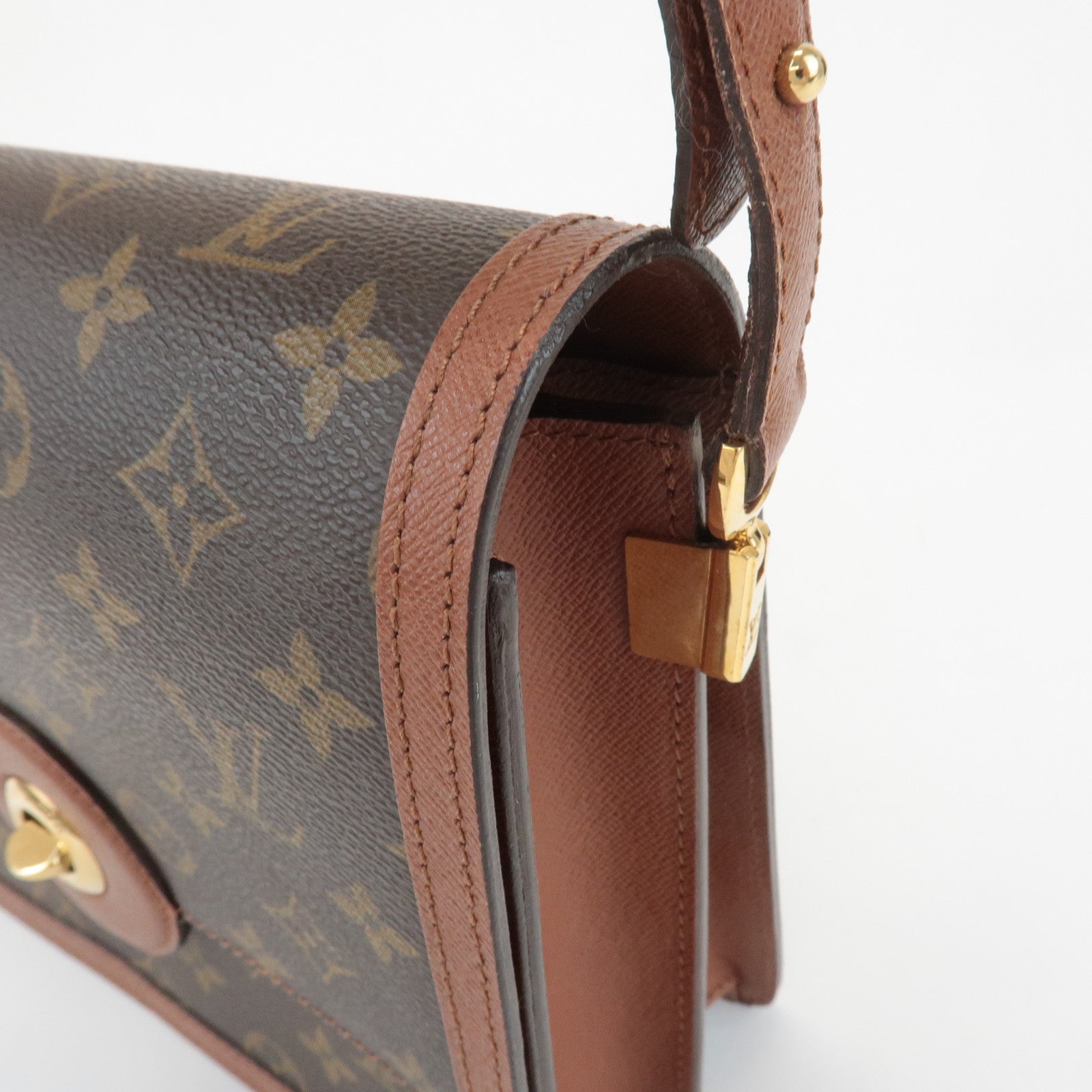 Louis Vuitton Monogram Canvas Leather Raspail Shoulder Bag M51372