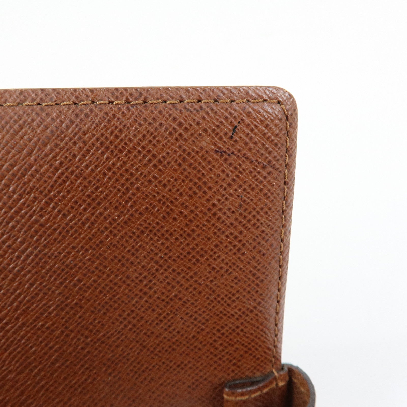 Louis Vuitton Monogram Agenda PM Planner Cover Brown R20005