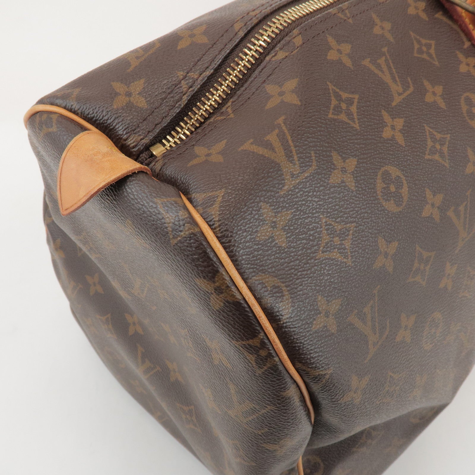 Louis Vuitton Monogram Keep All 55 Boston Bag Brown M41424
