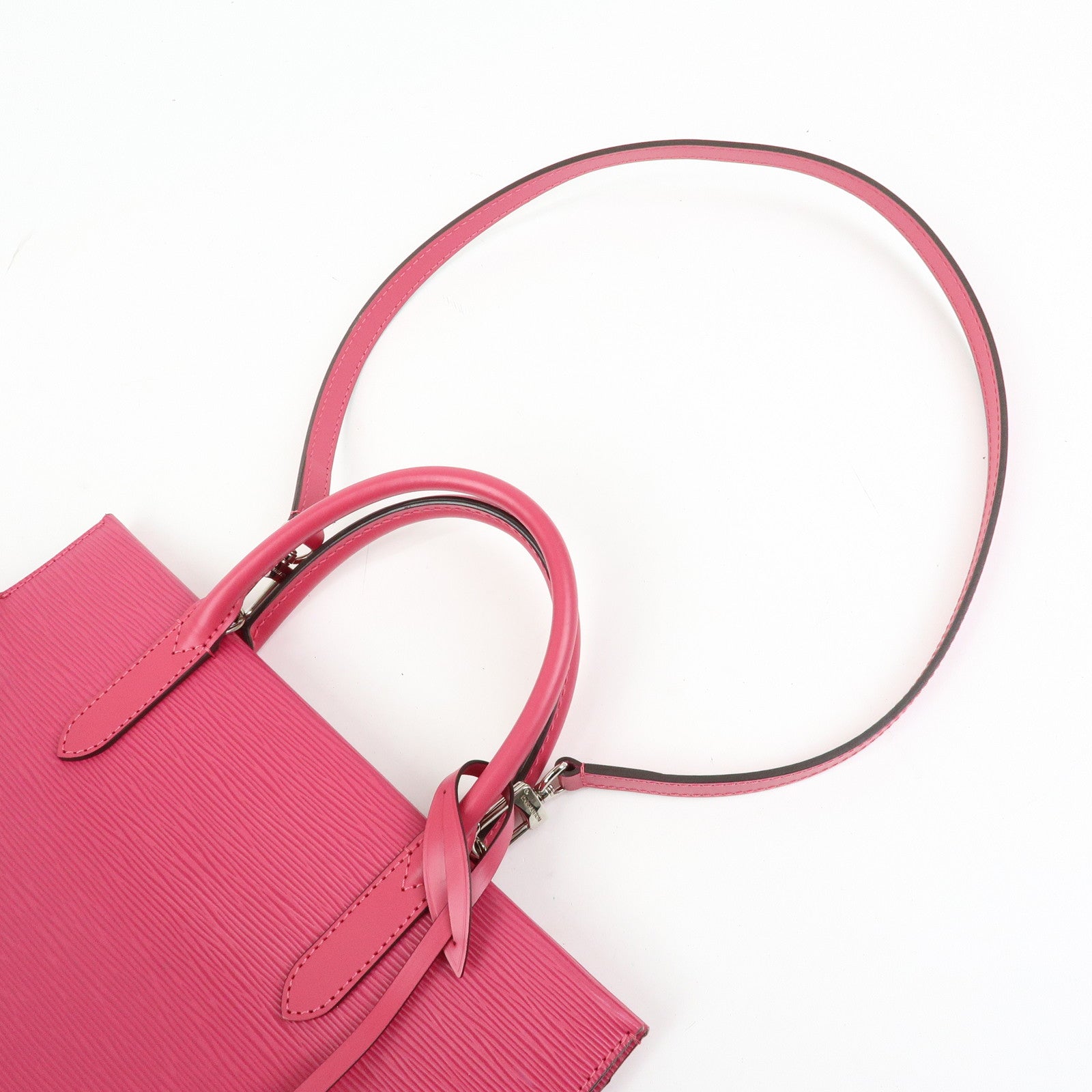 Louis Vuitton Epi Leather Marly BB 2Way Bag Hand Bag Pivoine Ｍ41378