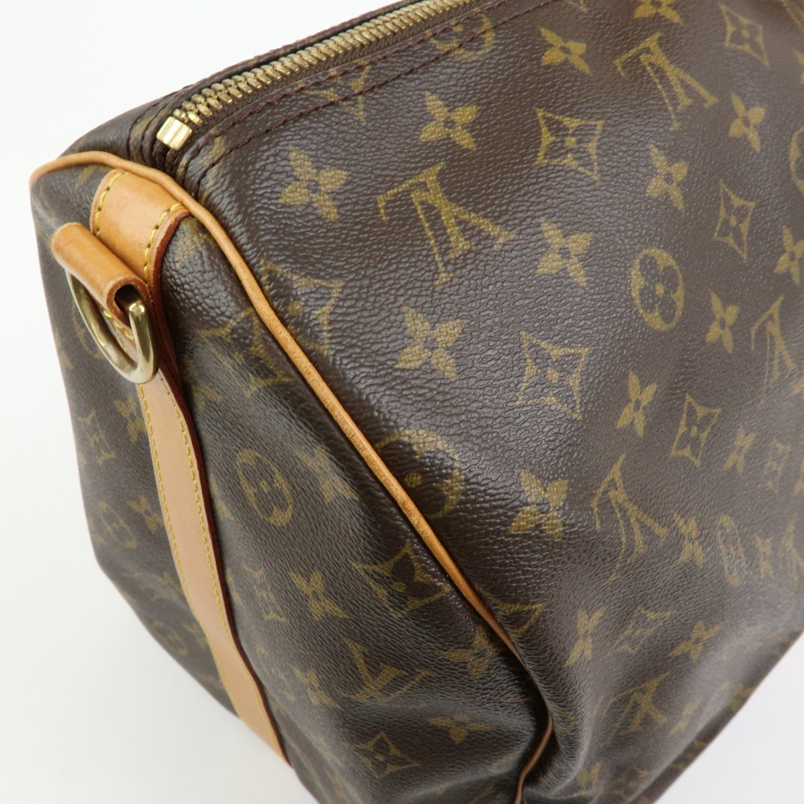 Louis Vuitton Monogram Keep All Bandouliere 55 Boston Bag M41414