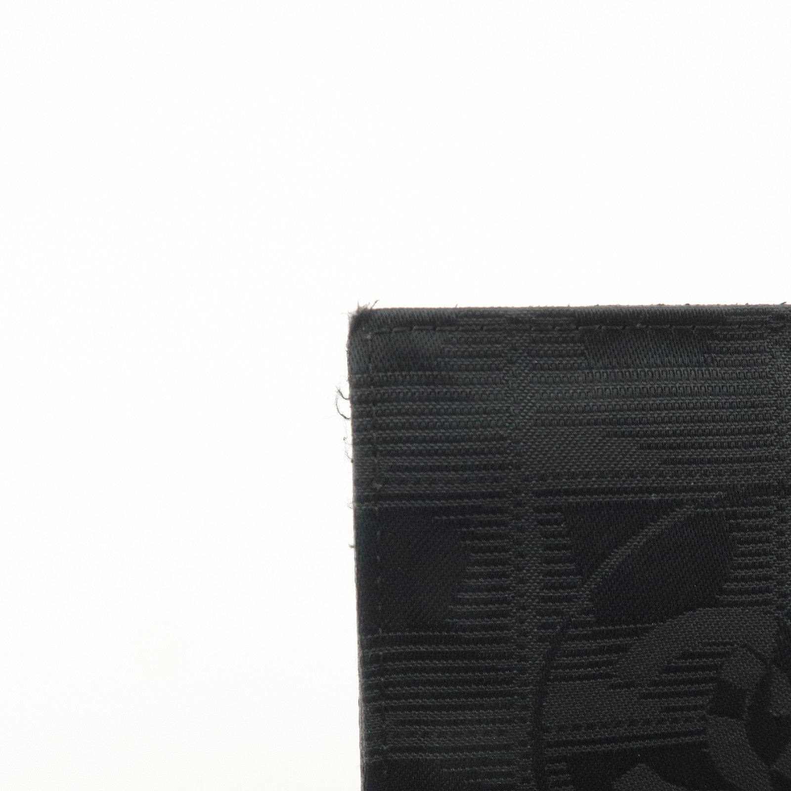 CHANEL New Travel Line Nylon Bi-fold Wallet Black