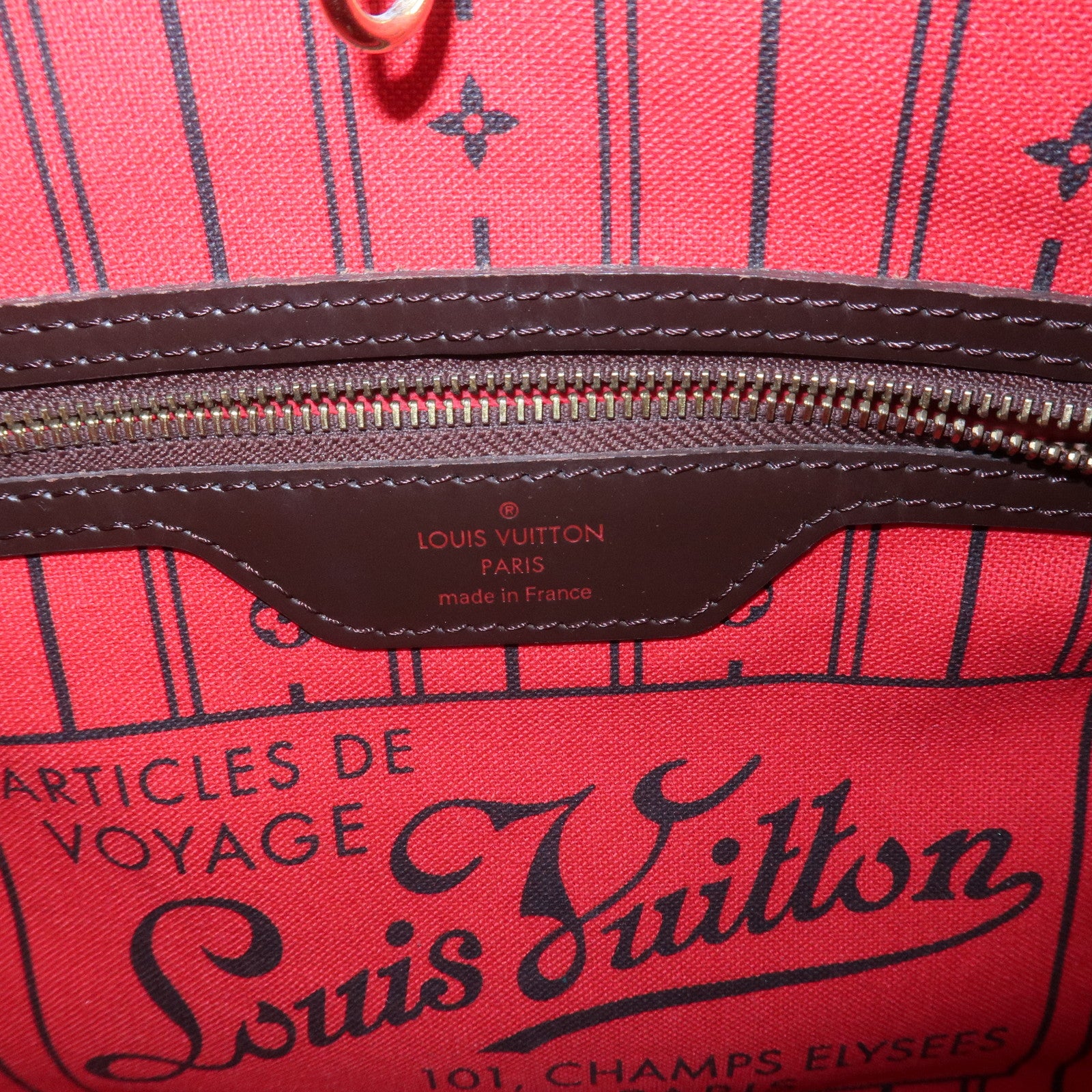 Louis Vuitton Damier Neverfull PM Tote Bag Shoulder Bag N51109