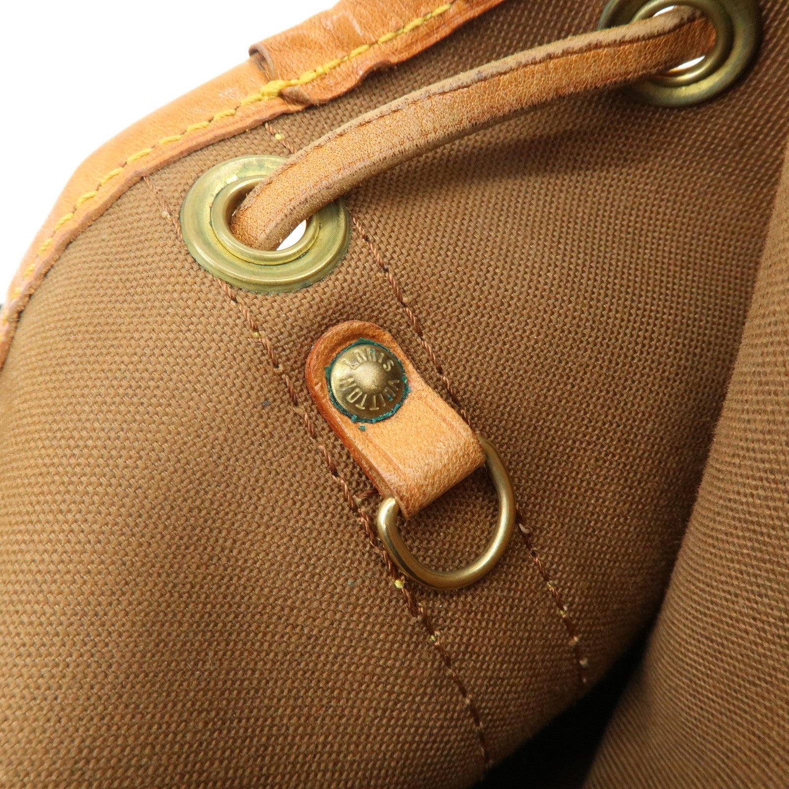 Louis Vuitton Monogram Petit Noe Shoulder Bag Brown M42226