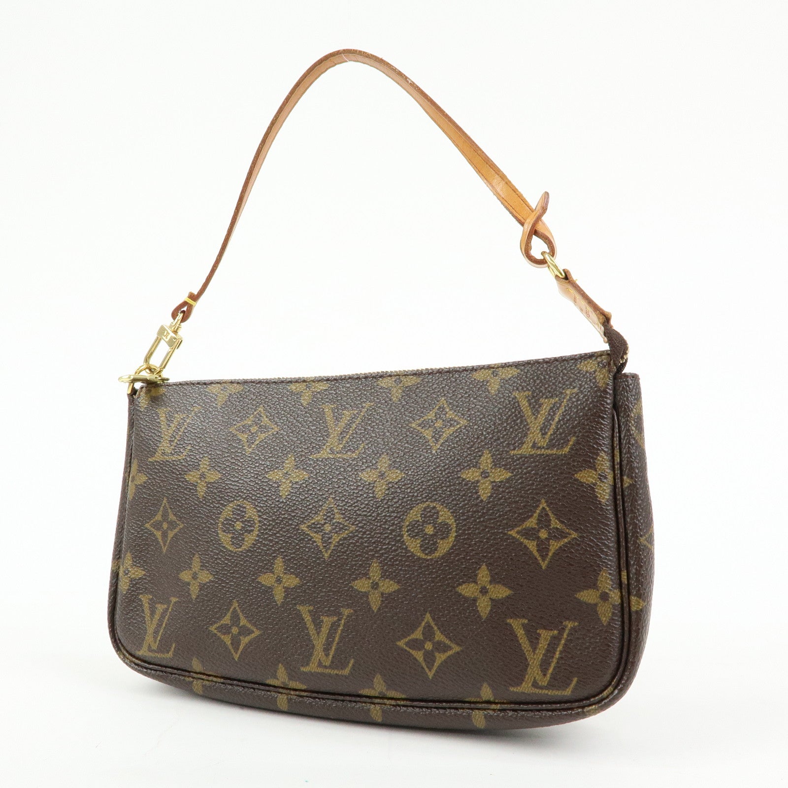 Louis Vuitton Monogram Pochette Accessoires Pouch Hand Bag M51980
