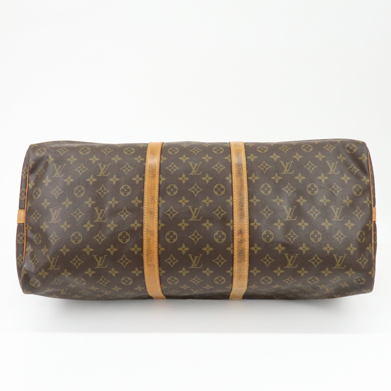 Louis Vuitton Monogram Keep All Bandouliere 60 Boston Bag M41412