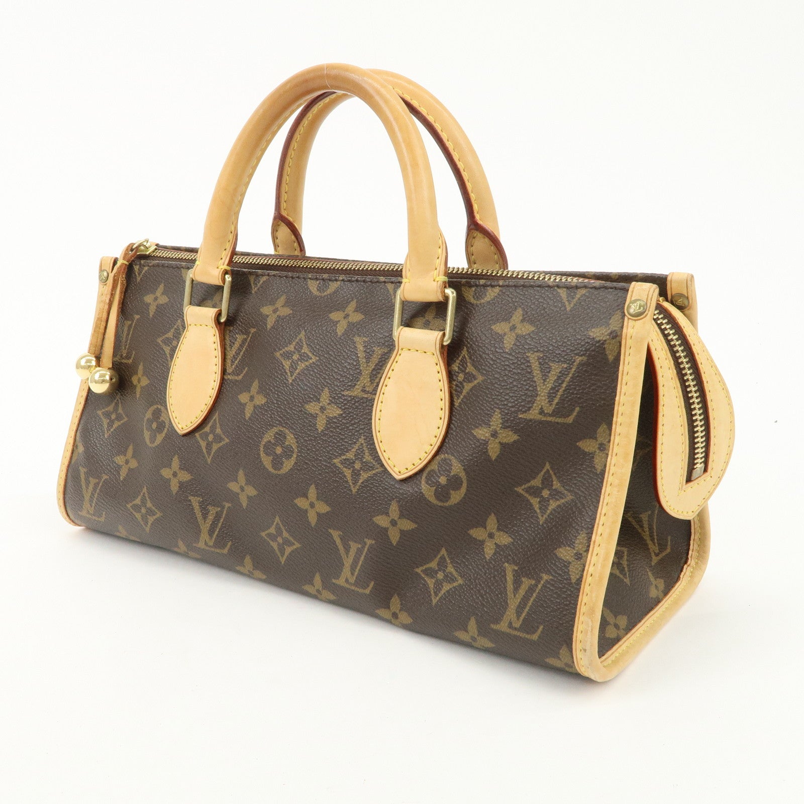 Louis Vuitton Monogram Popincourt Hand Bag Brown M40009