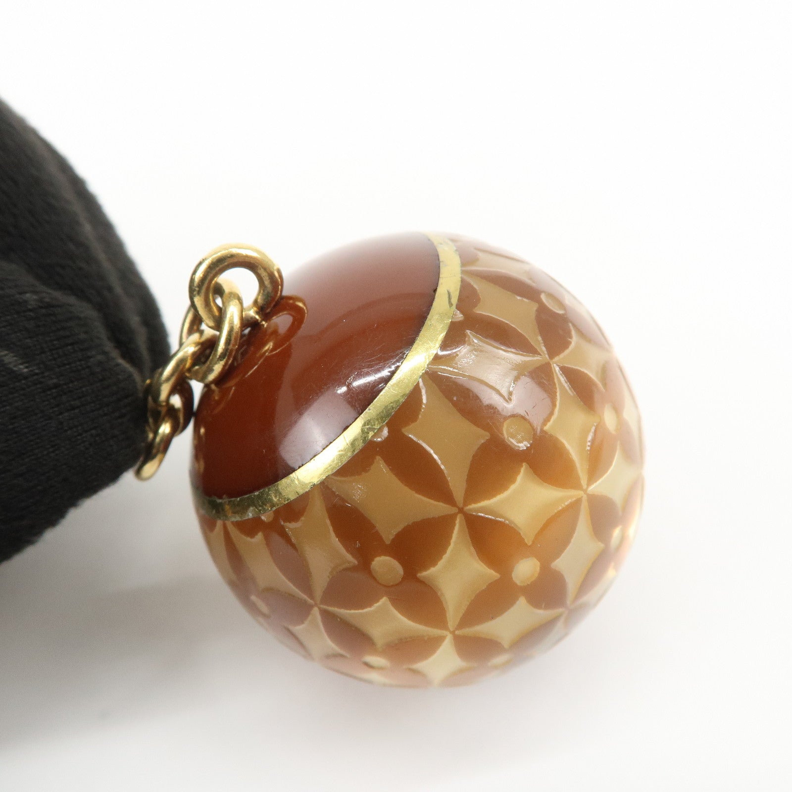 Louis Vuitton Metal Resin Bijou Sac Mini Lin Bag Charm M65699