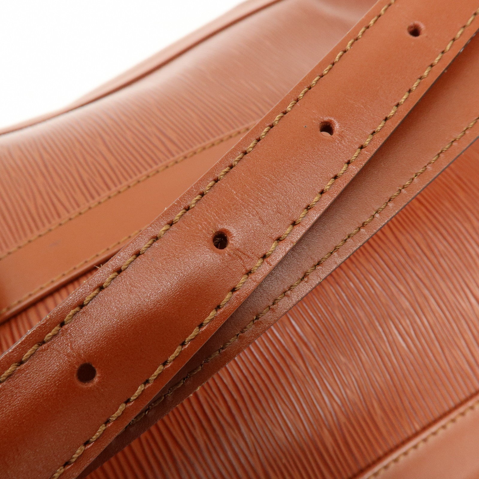 Louis Vuitton Epi Randonnee PM Shoulder Bag Kenya Brown M52353